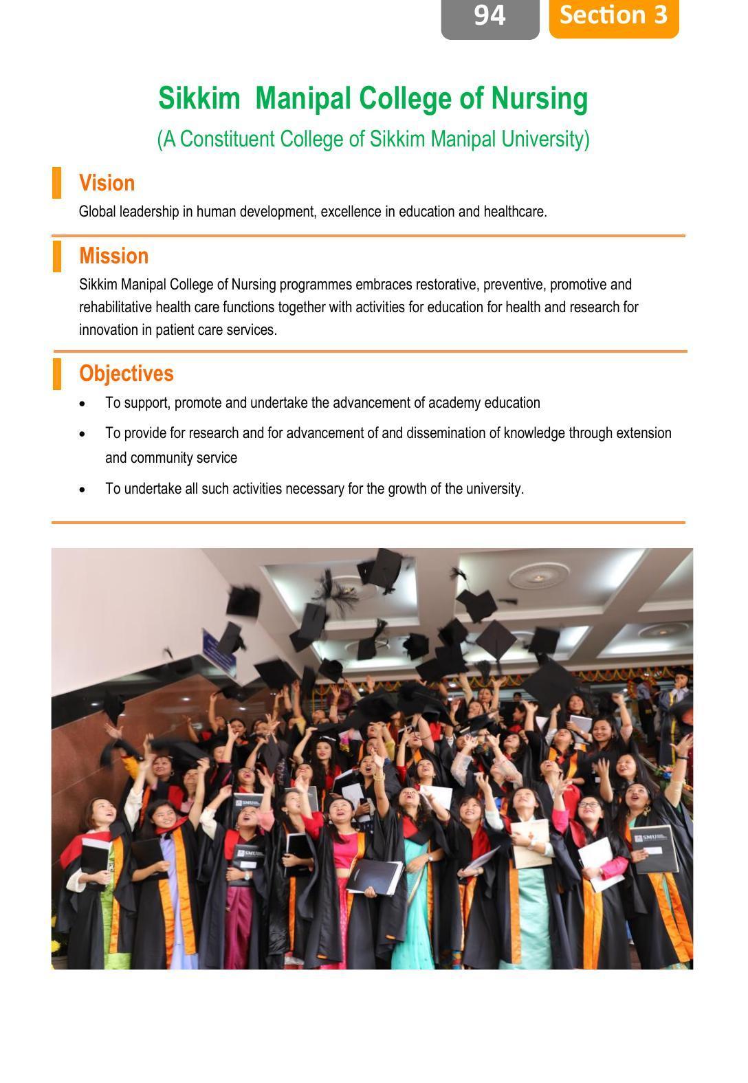 Sikkim Manipal University, Manipal SMU Prospectus -2022 - Page 100