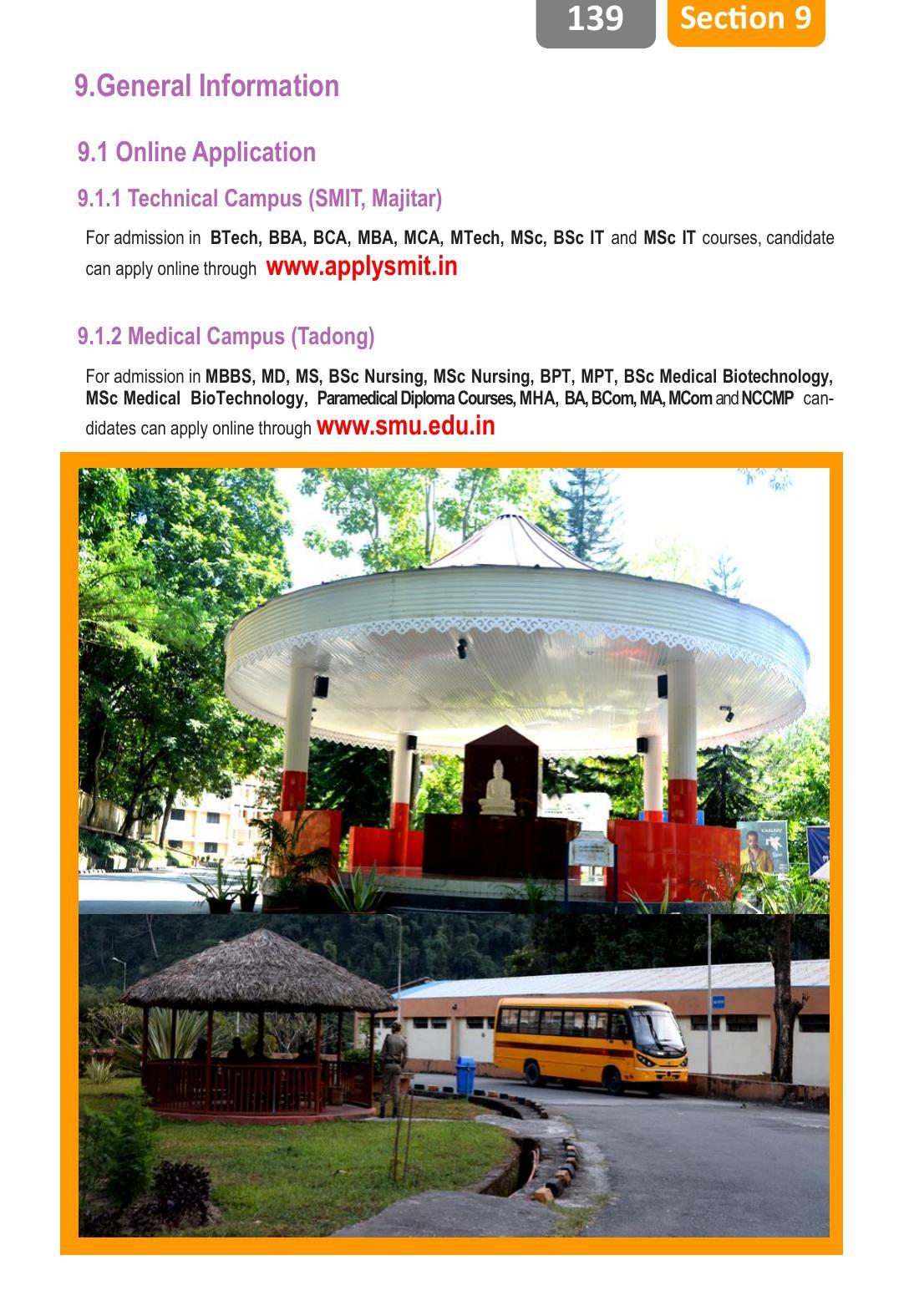 Sikkim Manipal University, Manipal SMU Prospectus -2022 - Page 145