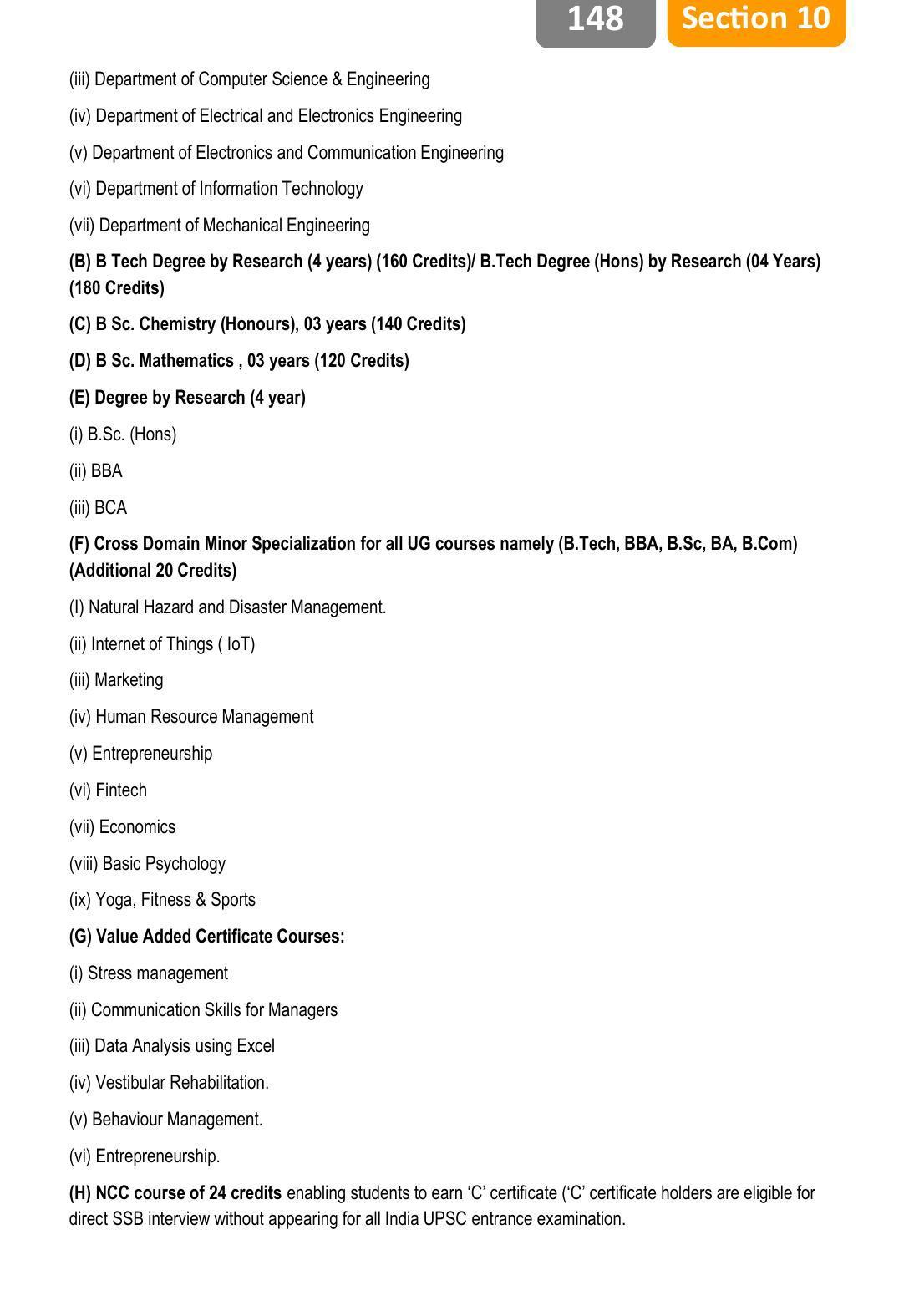 Sikkim Manipal University, Manipal SMU Prospectus -2022 - Page 154