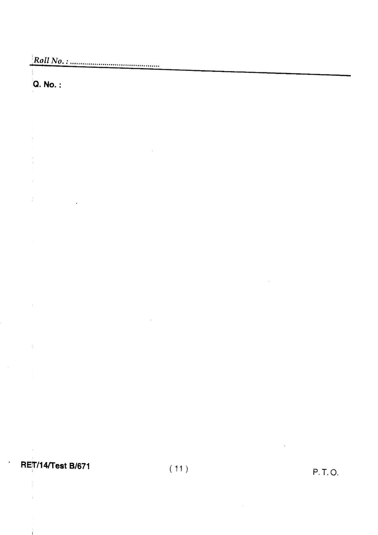 BHU RET DENTAL SCIENCE 2014 Question Paper - Page 13