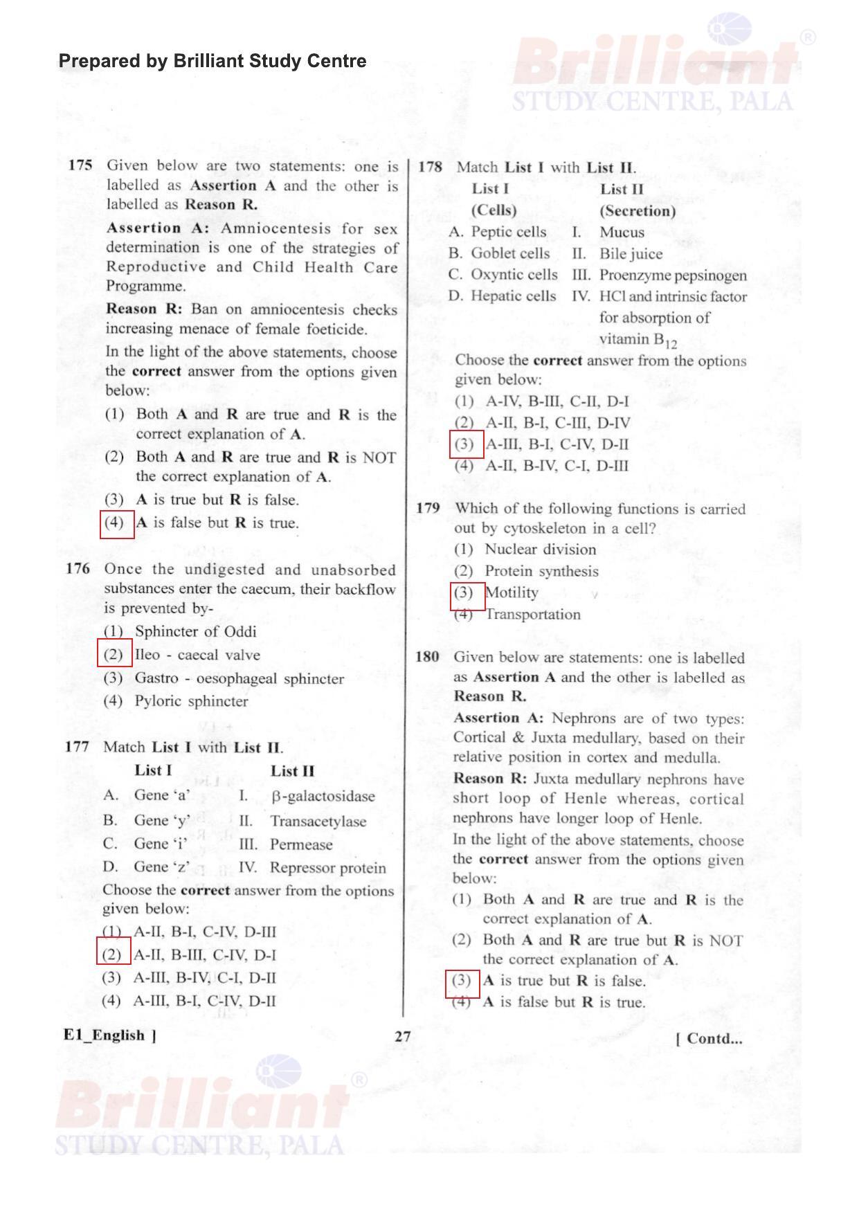NEET 2023 Question Paper F1 - Page 26