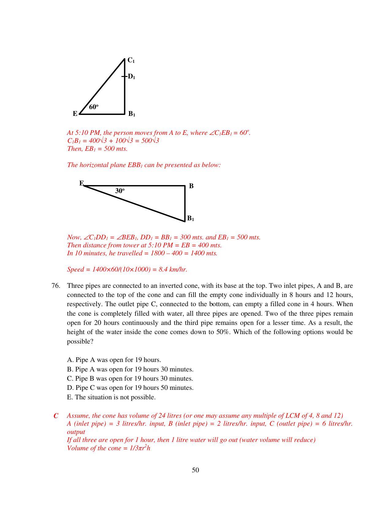 XAT 2015 Set A  Question Papers - Page 51