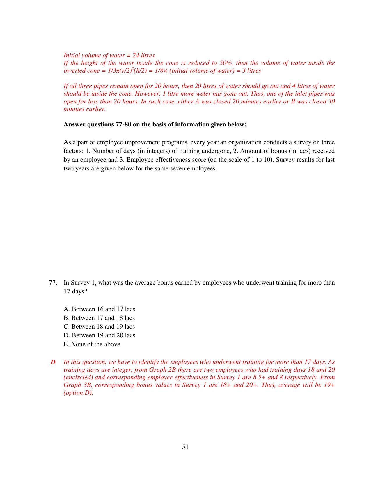 XAT 2015 Set A  Question Papers - Page 52