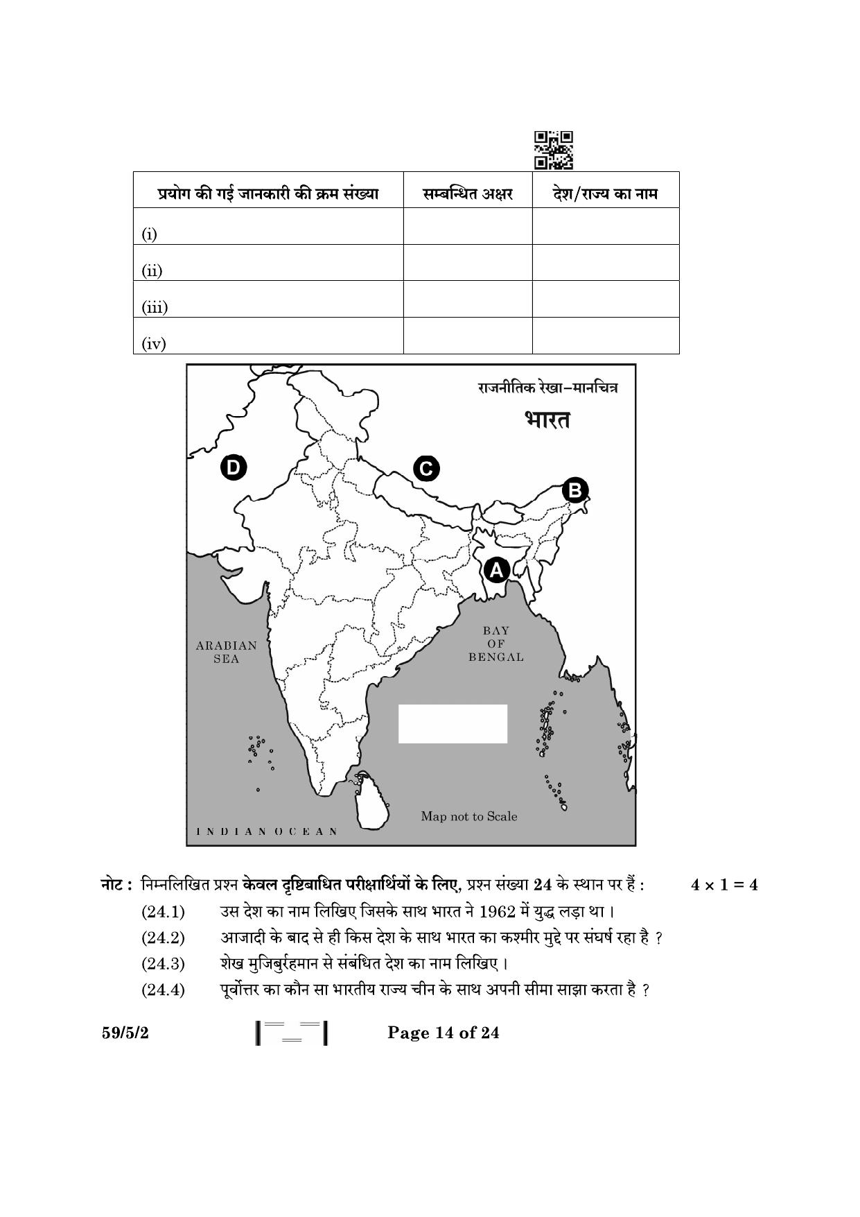 CBSE Class 12 59-5-2 Political Science 2023 Question Paper - Page 14