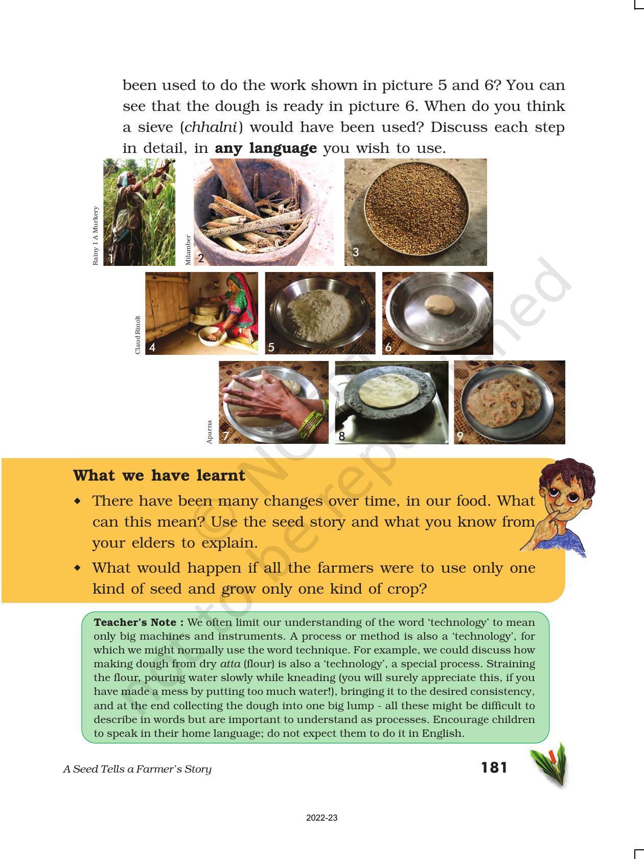 NCERT Book for Class 5 EVS Chapter 19 A Seed tells a Farmer’s Story - Page 8