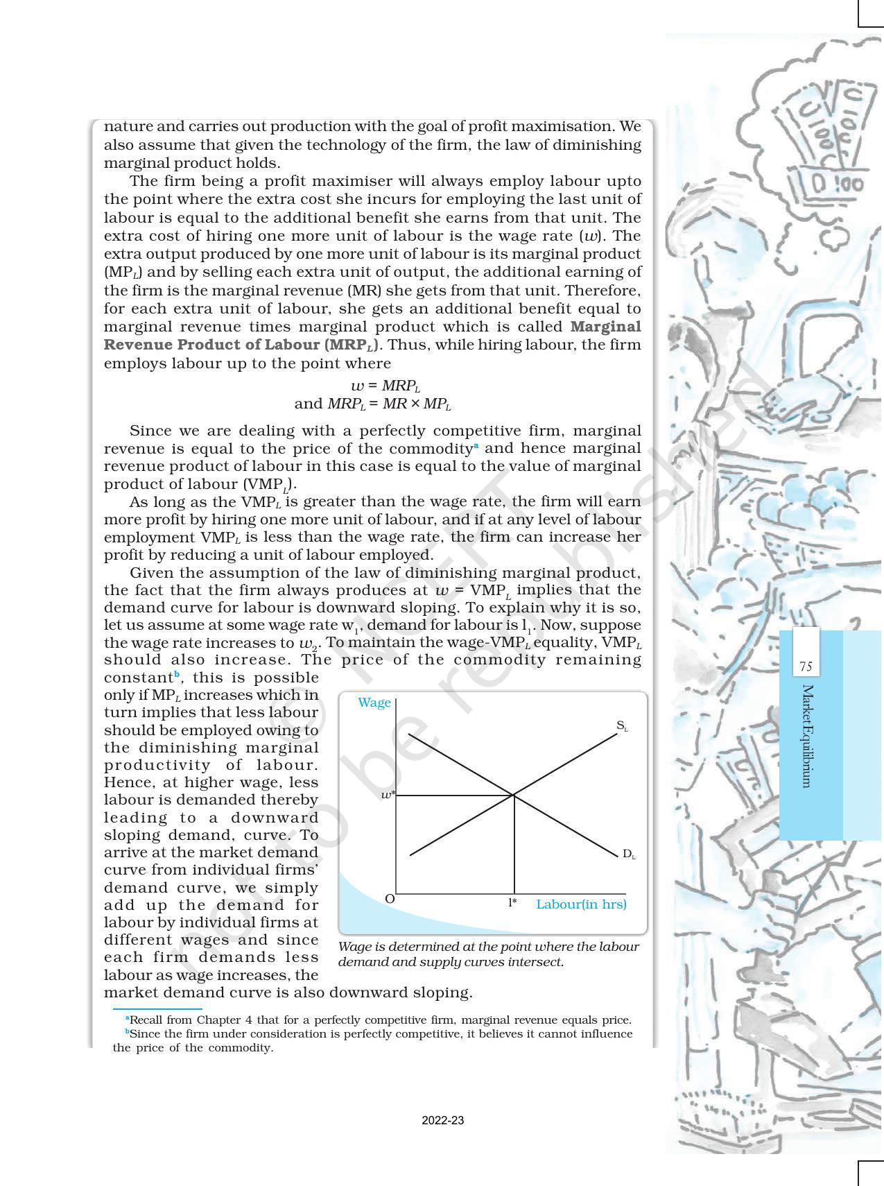 NCERT Book for Class 12 Economics (Microeconomics) Chapter 5 Market Equilibrium - Page 5