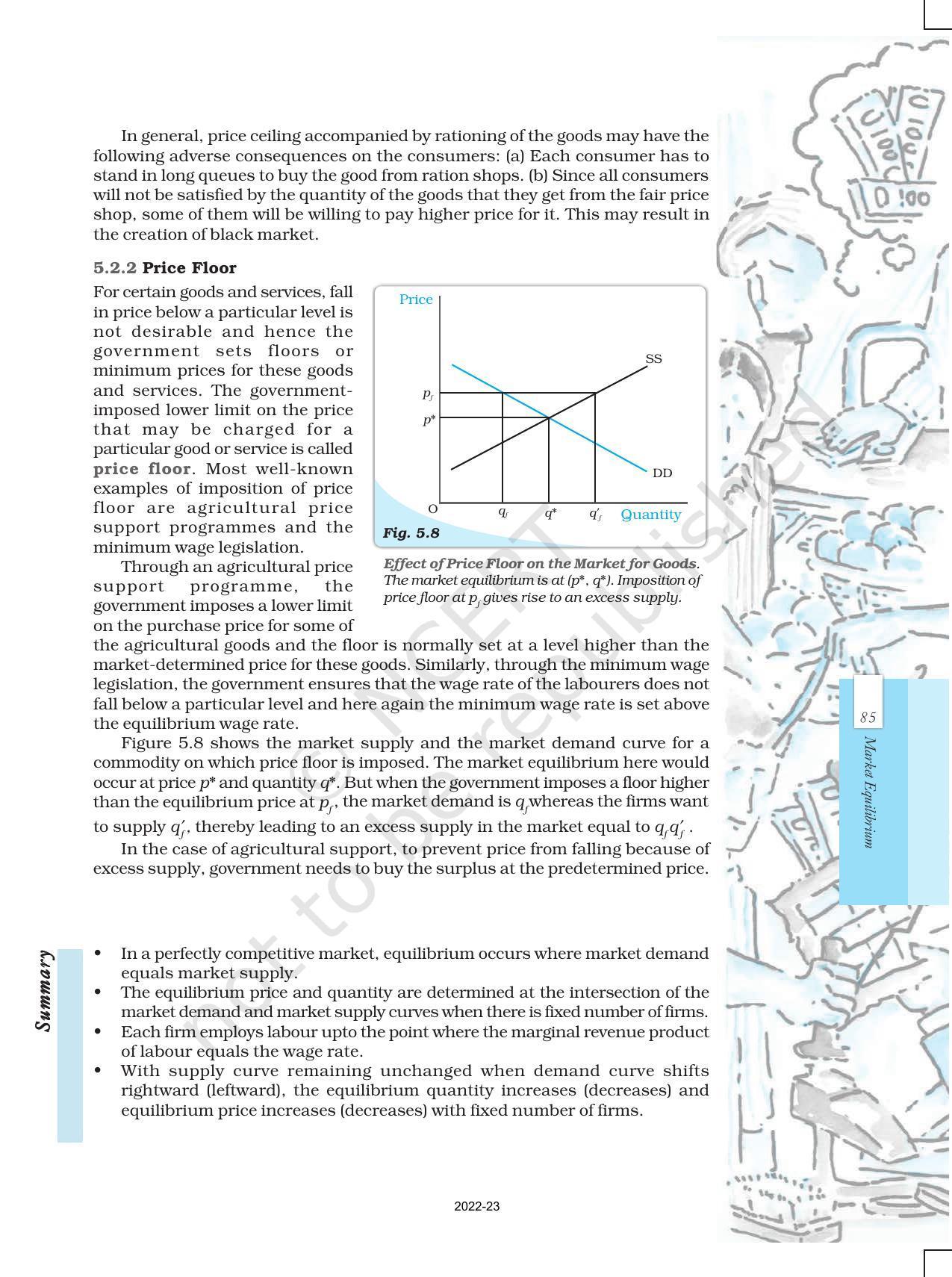 NCERT Book for Class 12 Economics (Microeconomics) Chapter 5 Market Equilibrium - Page 15