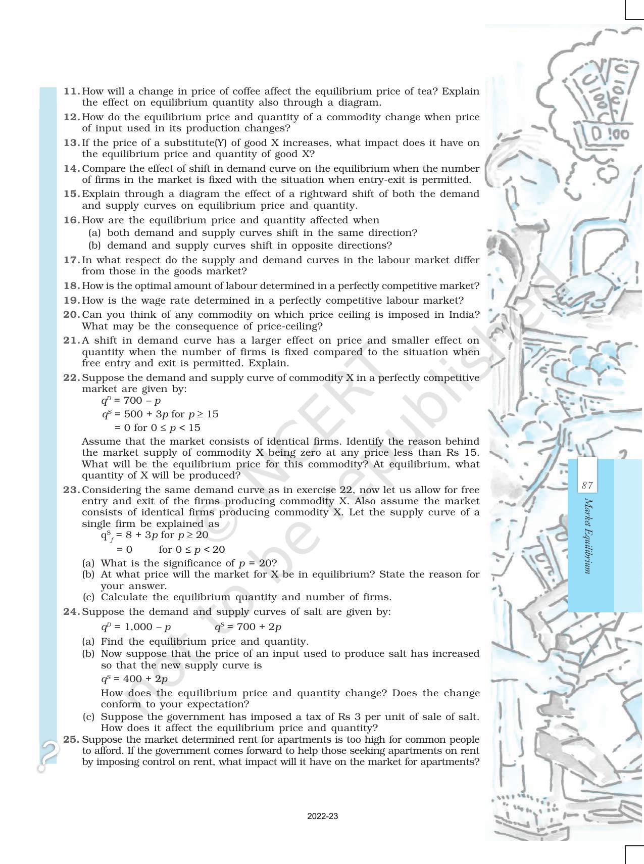 NCERT Book for Class 12 Economics (Microeconomics) Chapter 5 Market Equilibrium - Page 17