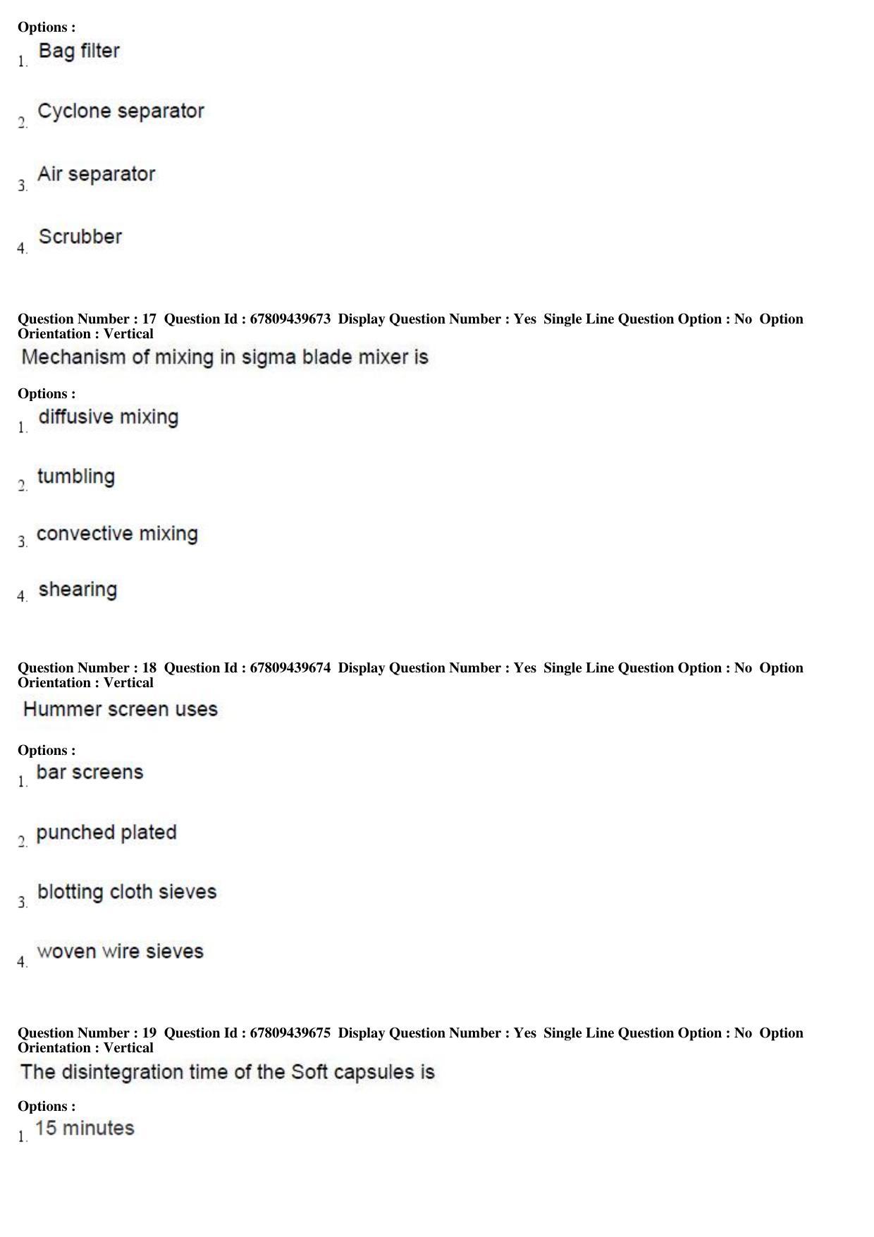 AP ECET 2019 - Pharmacy Question Paper With Preliminary Keys Shift1 - Page 6
