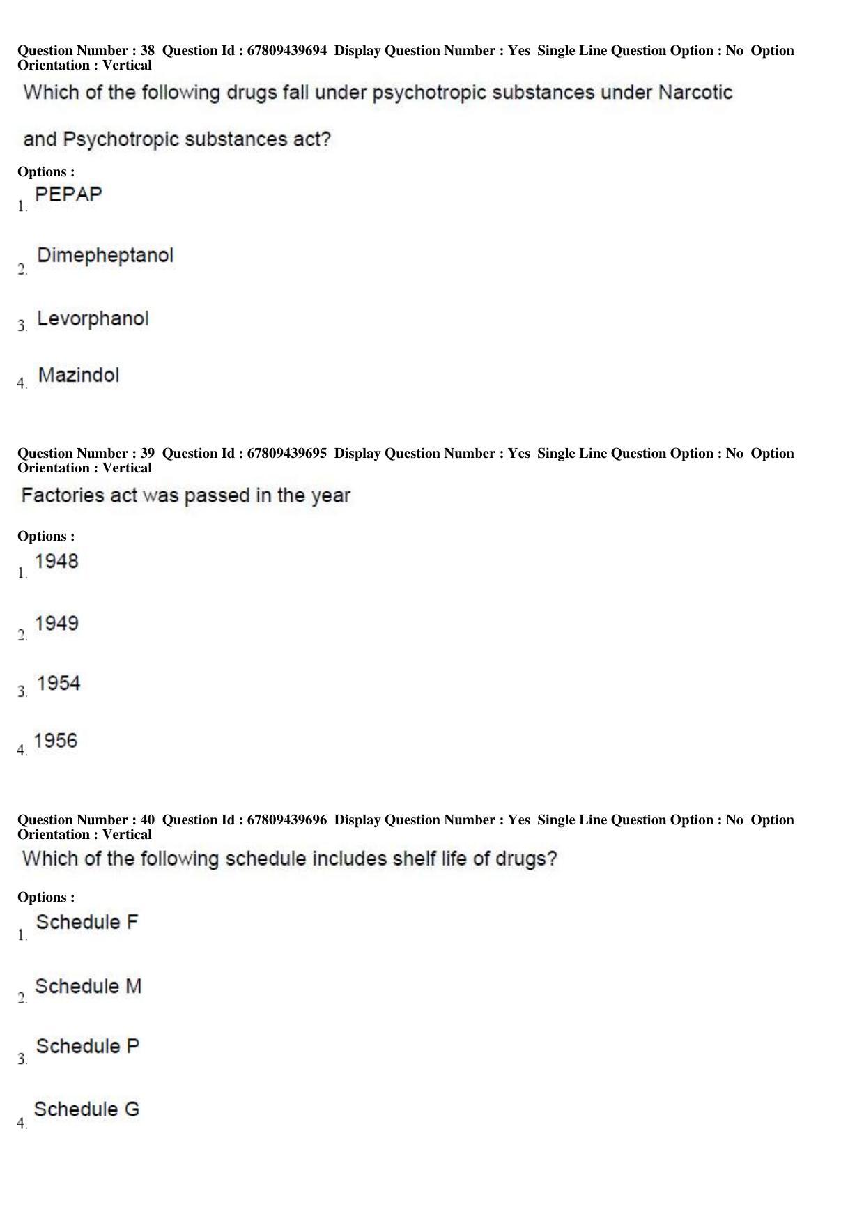 AP ECET 2019 - Pharmacy Question Paper With Preliminary Keys Shift1 - Page 13