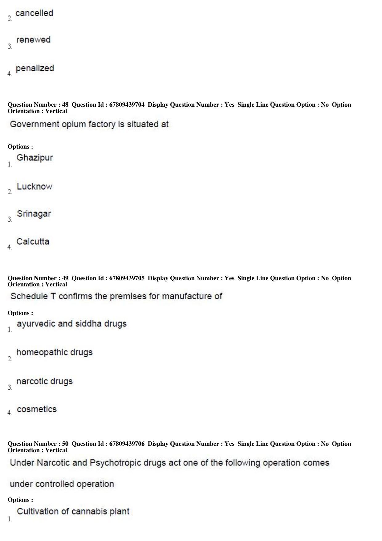 AP ECET 2019 - Pharmacy Question Paper With Preliminary Keys Shift1 - Page 16