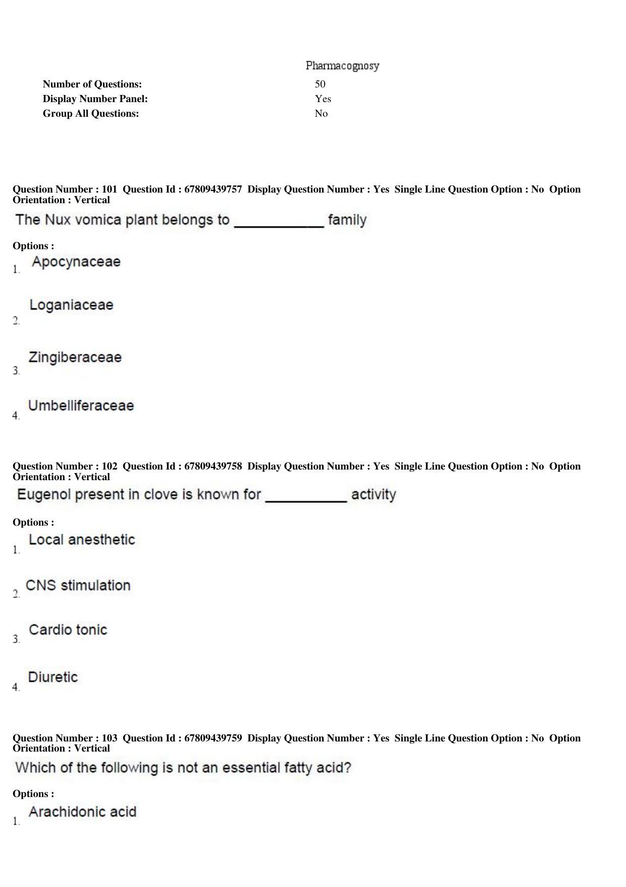 AP ECET 2019 - Pharmacy Question Paper With Preliminary Keys Shift1 - Page 34