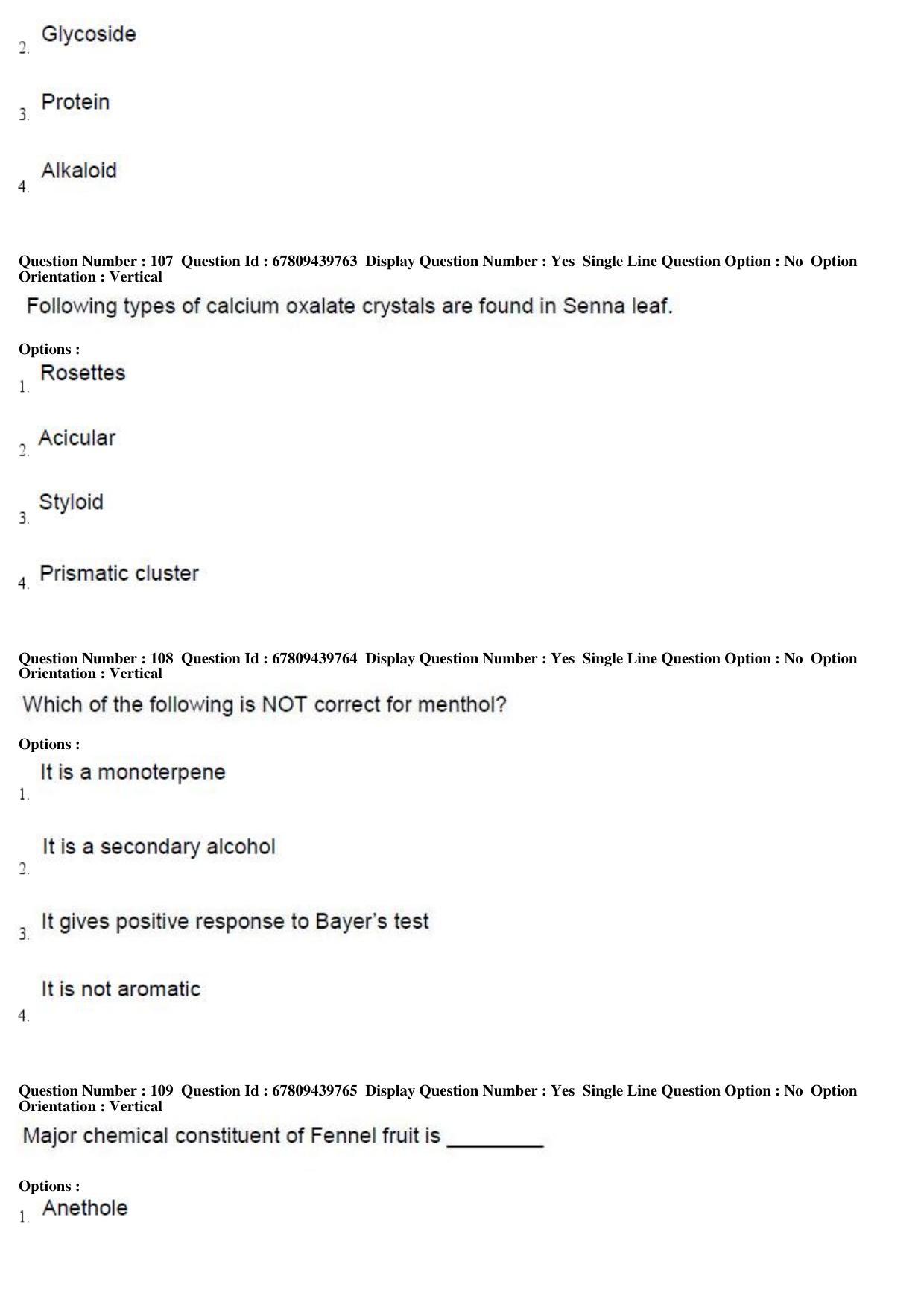 AP ECET 2019 - Pharmacy Question Paper With Preliminary Keys Shift1 - Page 36