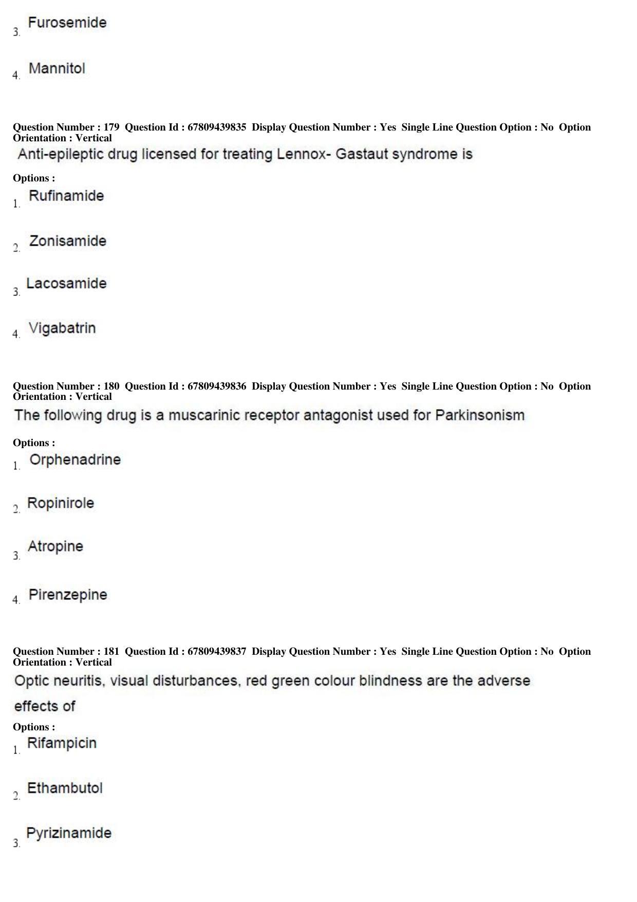 AP ECET 2019 - Pharmacy Question Paper With Preliminary Keys Shift1 - Page 60