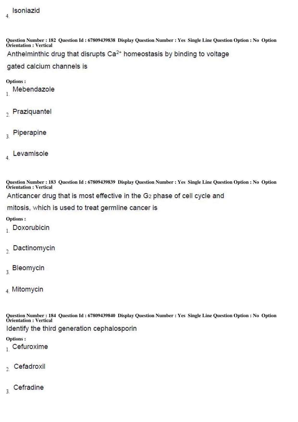 AP ECET 2019 - Pharmacy Question Paper With Preliminary Keys Shift1 - Page 61