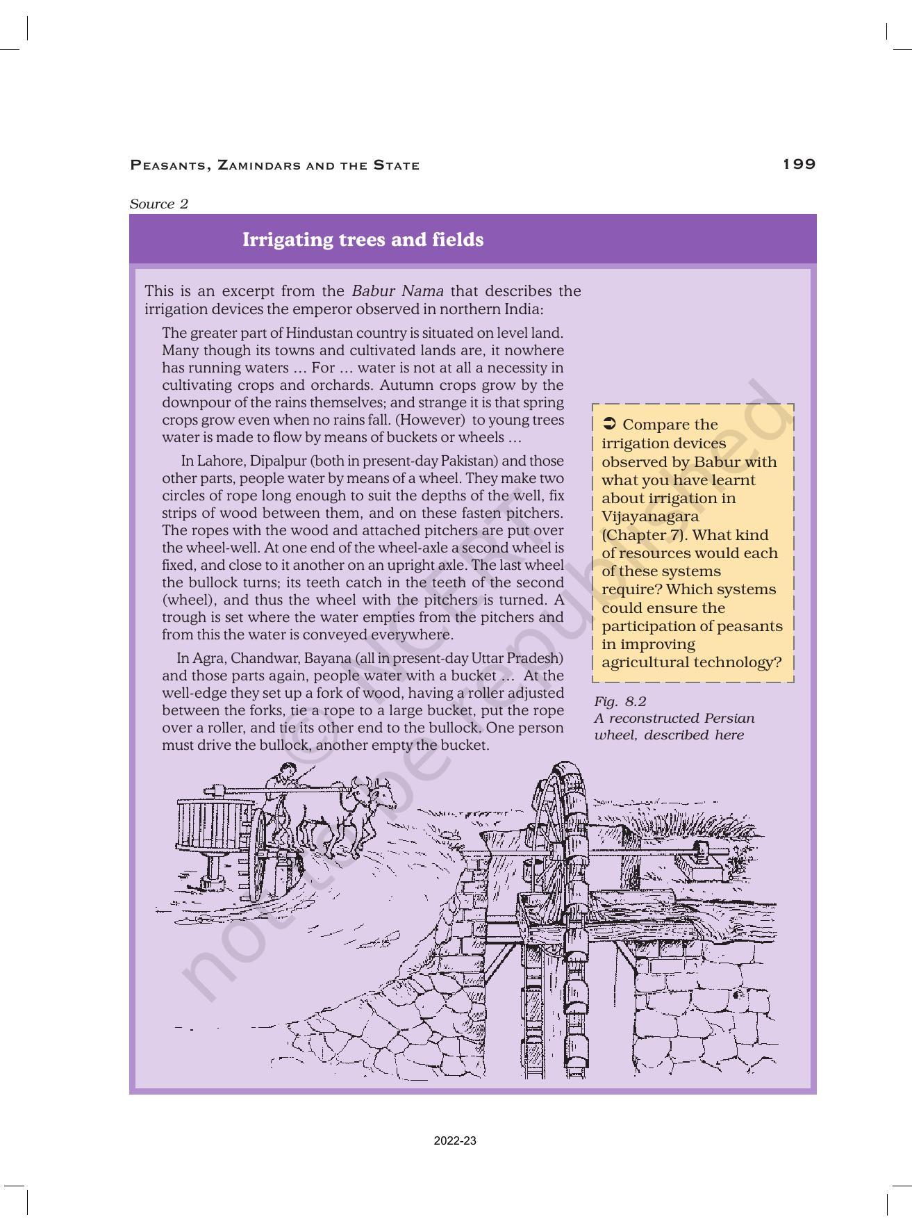 NCERT Book for Class 12 History (Part-II) Chapter 8 Peasants, Zamindars, and the State - Page 4