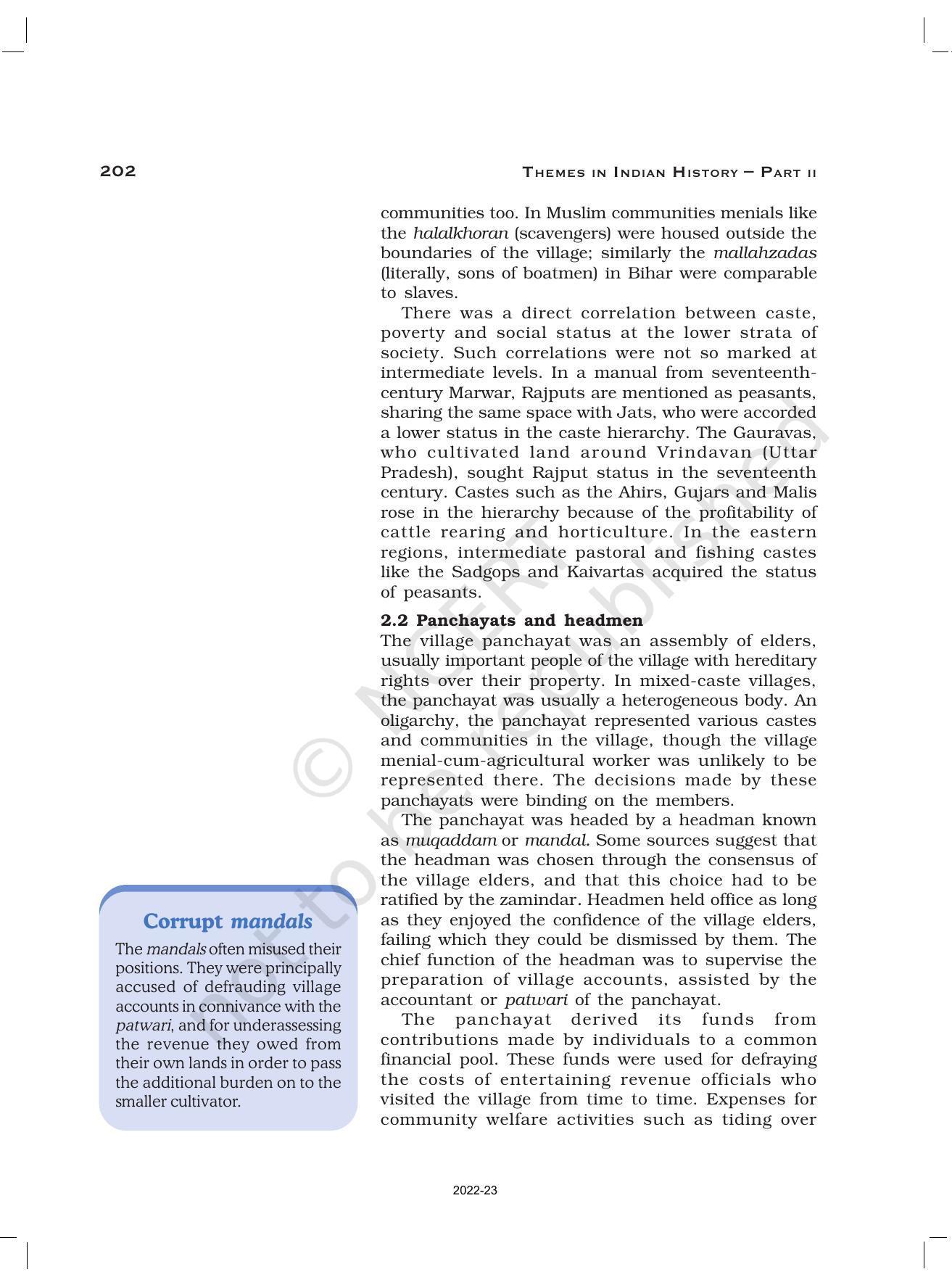 NCERT Book for Class 12 History (Part-II) Chapter 8 Peasants, Zamindars, and the State - Page 7