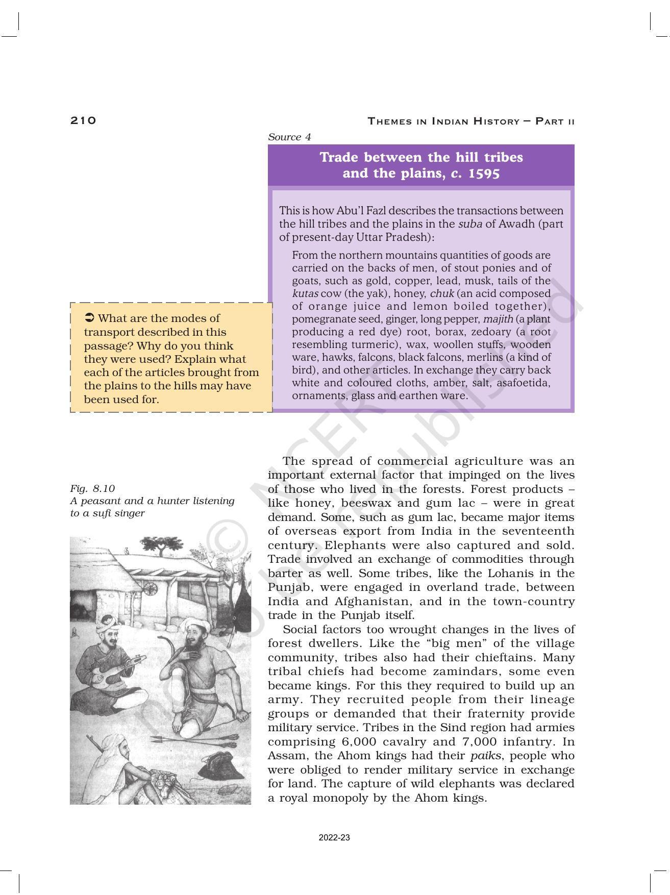 NCERT Book for Class 12 History (Part-II) Chapter 8 Peasants, Zamindars, and the State - Page 15