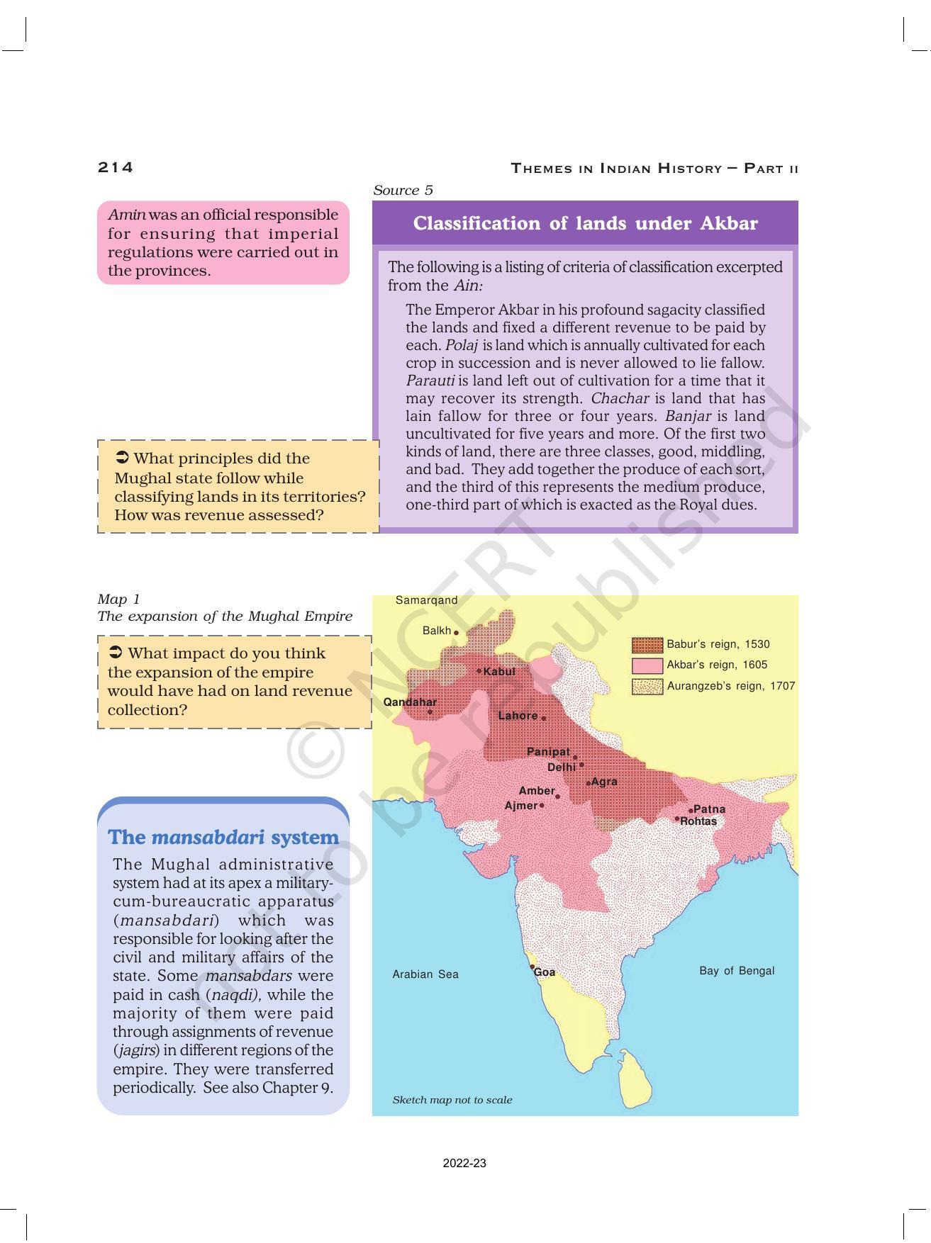 NCERT Book for Class 12 History (Part-II) Chapter 8 Peasants, Zamindars, and the State - Page 19