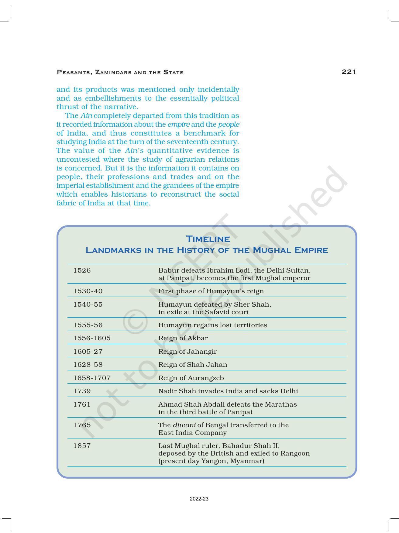 NCERT Book for Class 12 History (Part-II) Chapter 8 Peasants, Zamindars, and the State - Page 26