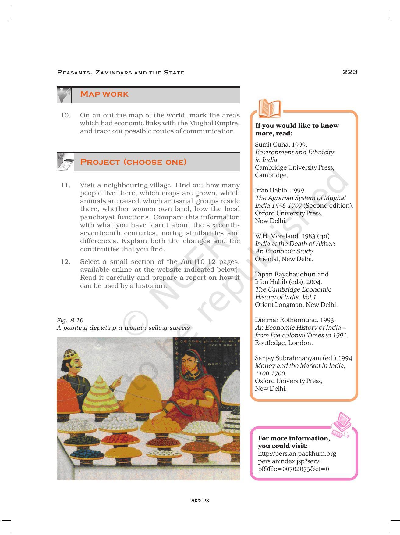 NCERT Book for Class 12 History (Part-II) Chapter 8 Peasants, Zamindars, and the State - Page 28