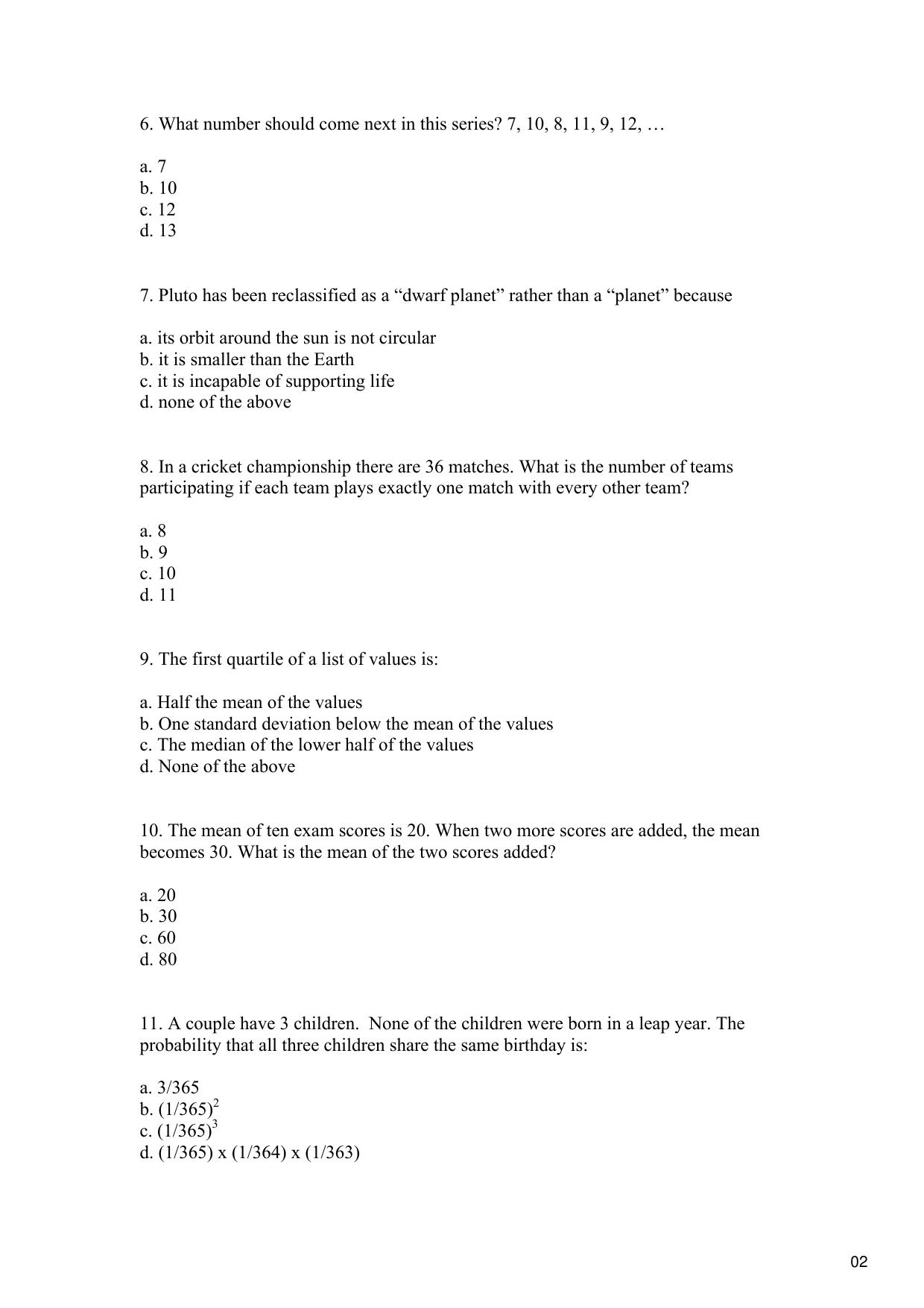 TIFR GS 2016 Biology Question Paper - Page 3