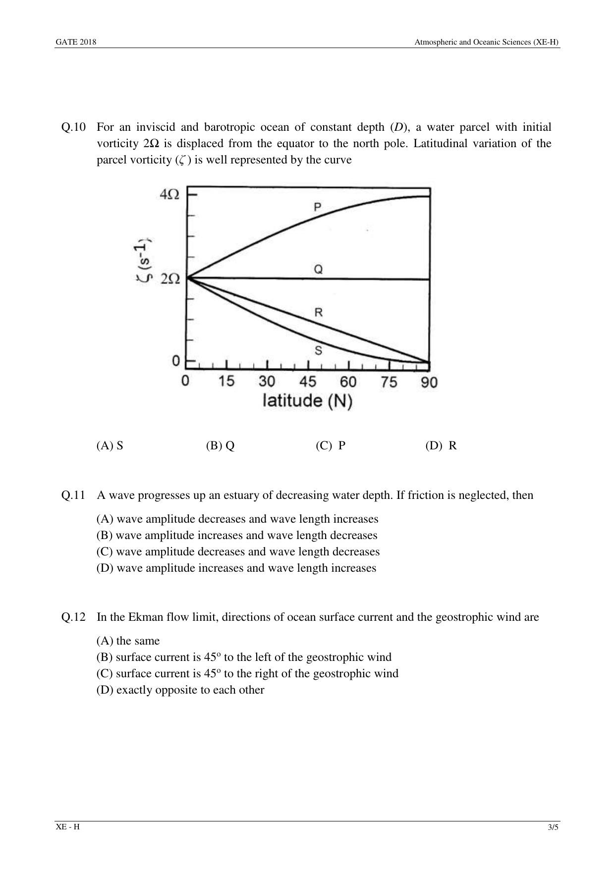 GATE 2018 Engineering Sciences (XE) Question Paper with Answer Key - Page 38