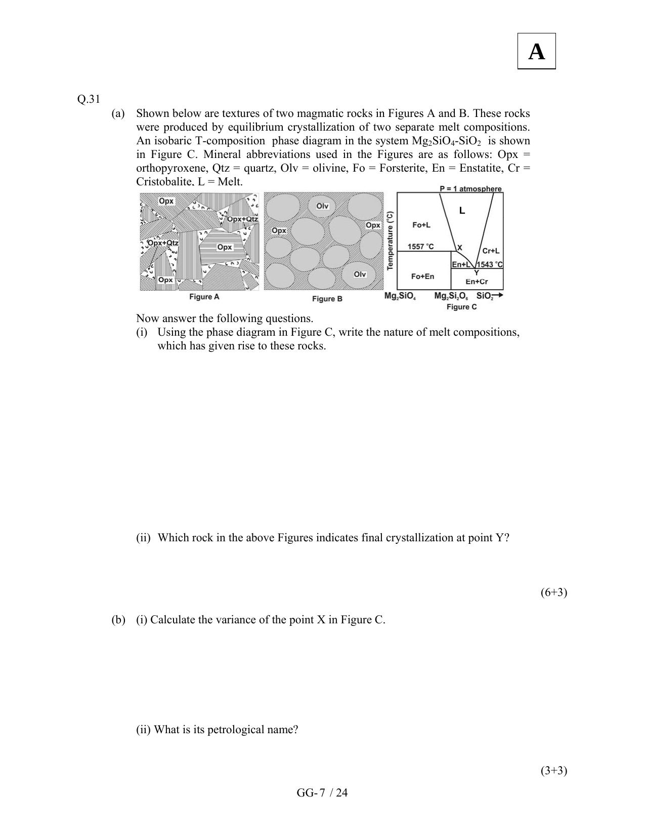 JAM 2012: GG Question Paper - Page 9
