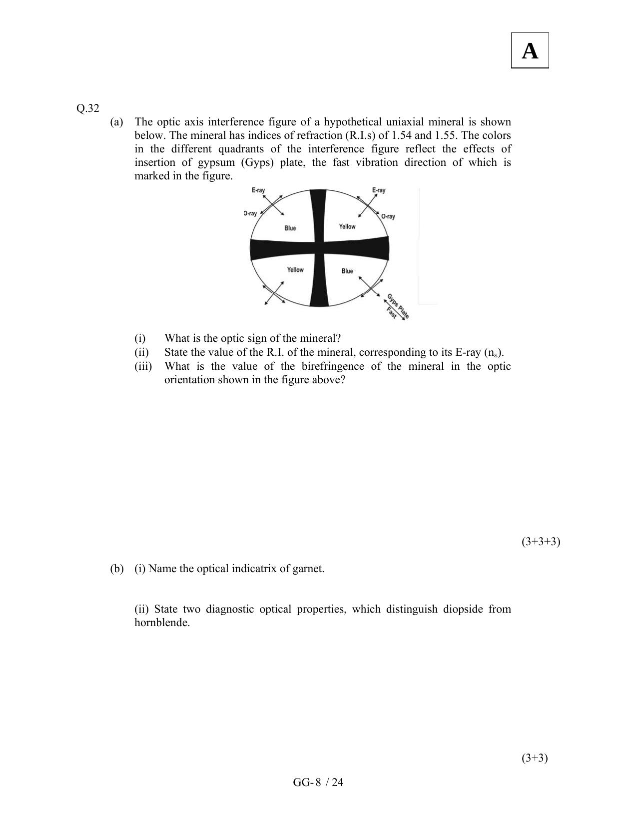 JAM 2012: GG Question Paper - Page 10