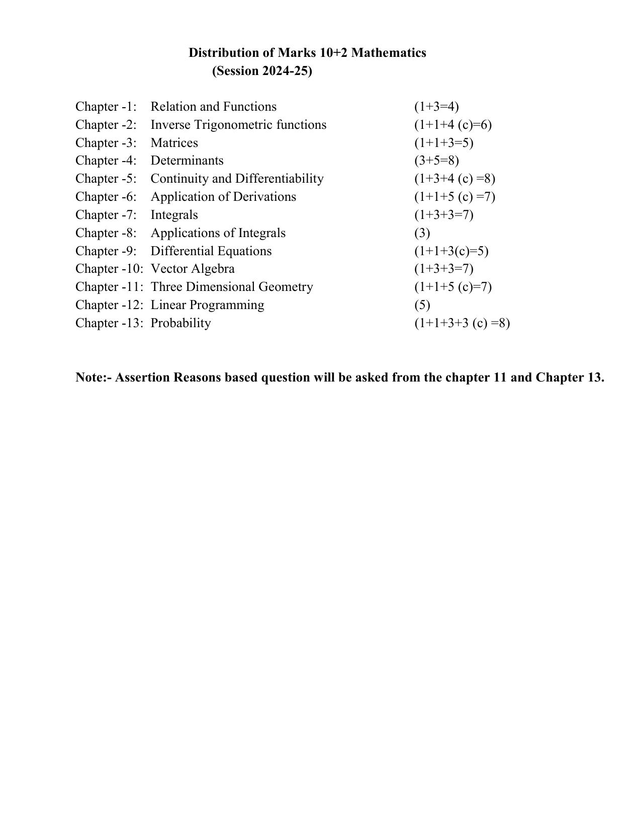 HPBOSE Class 12th Math Sample Question Papers 2025 - Page 6