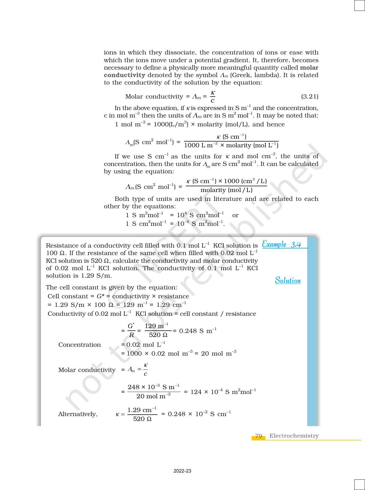 NCERT Book for Class 12 Chemistry Chapter 3 Electrochemistry - Page 15