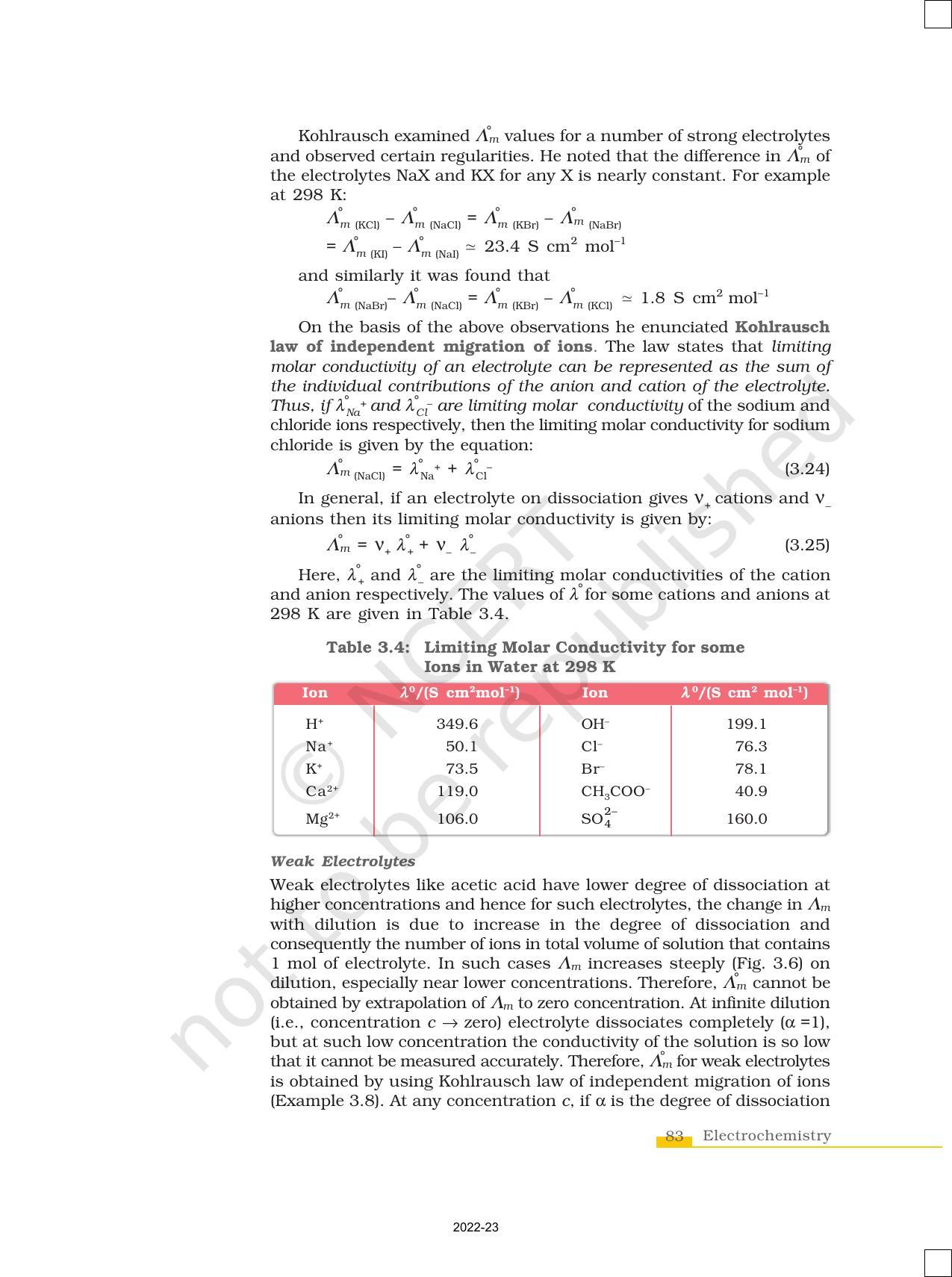 NCERT Book for Class 12 Chemistry Chapter 3 Electrochemistry - Page 19