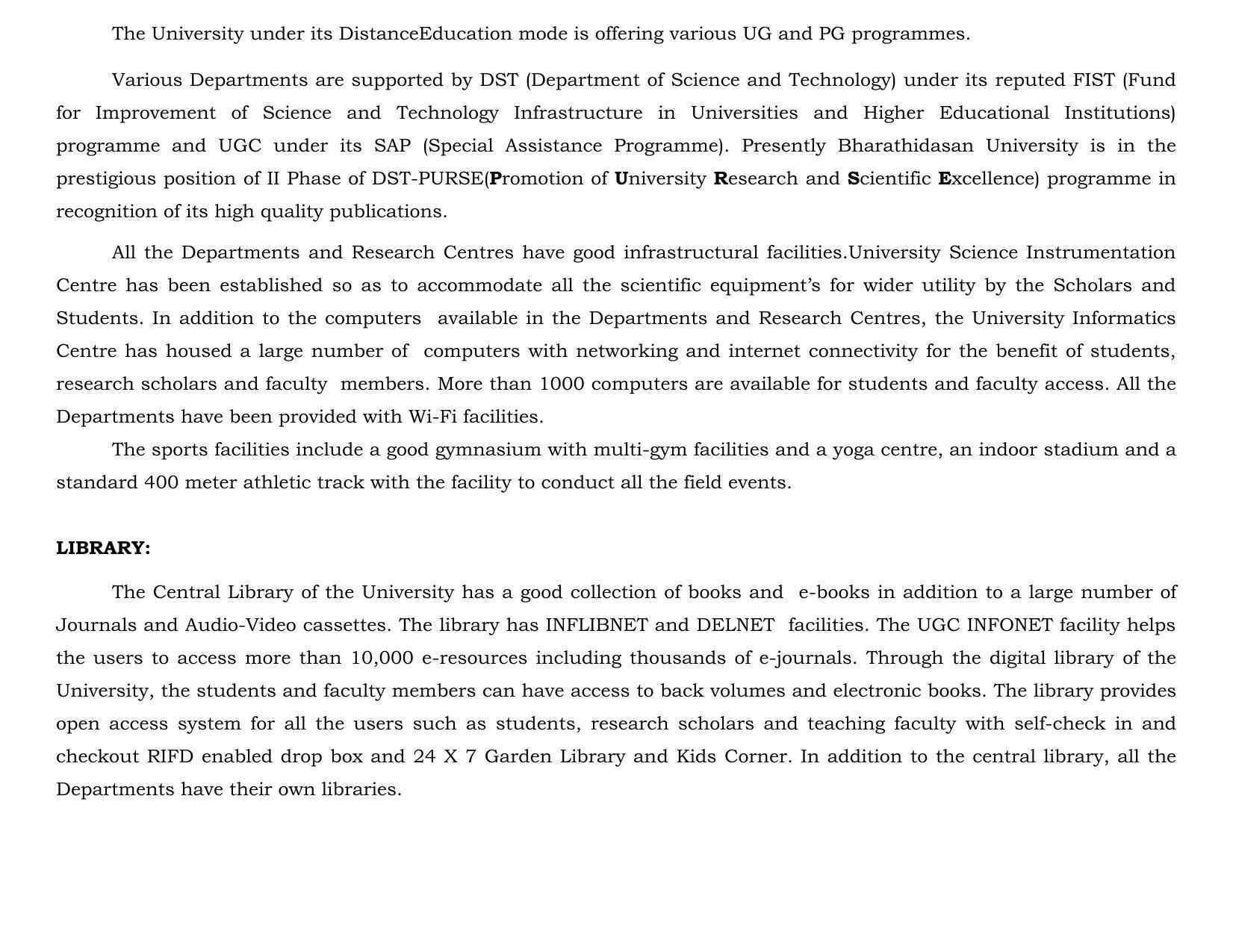 Bharathidasan University, Tiruchirappalli PG Prospectus 2021-22 - Page 3