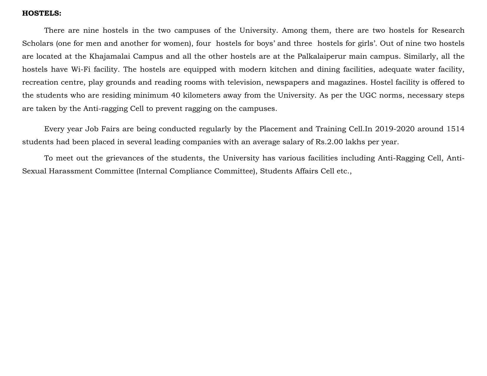 Bharathidasan University, Tiruchirappalli PG Prospectus 2021-22 - Page 4