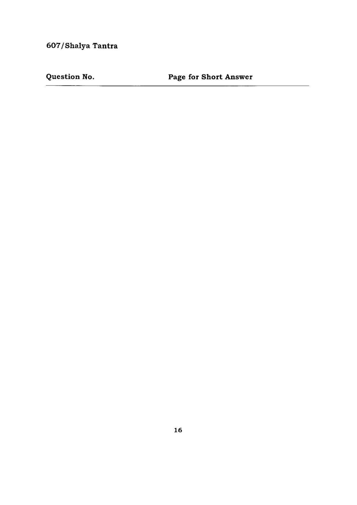BHU RET SHALYA TANTRA 2015 Question Paper - Page 16