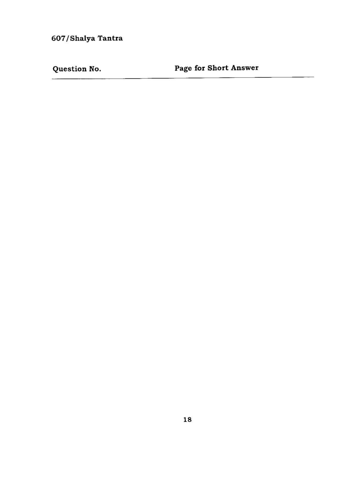 BHU RET SHALYA TANTRA 2015 Question Paper - Page 18