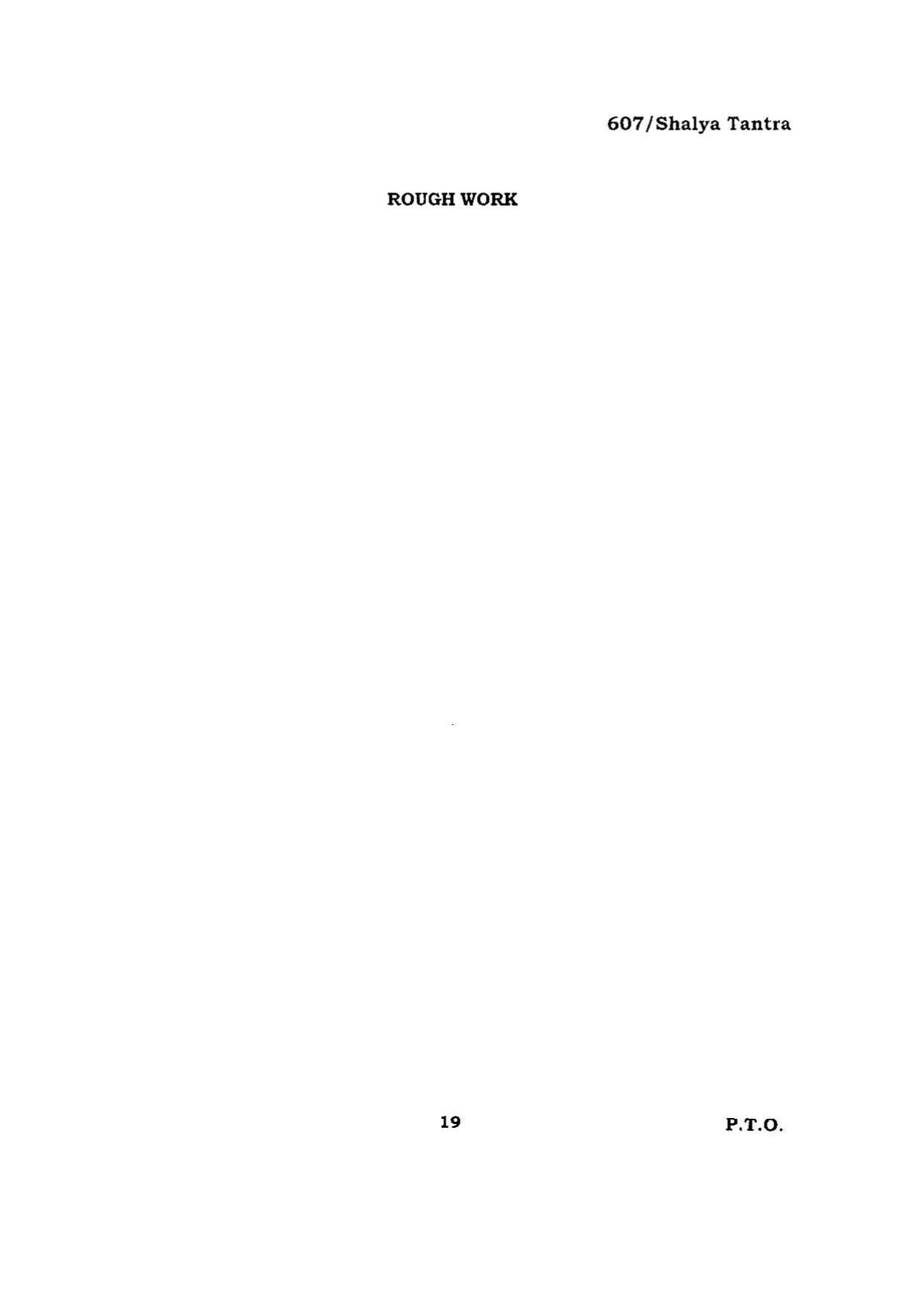 BHU RET SHALYA TANTRA 2015 Question Paper - Page 19