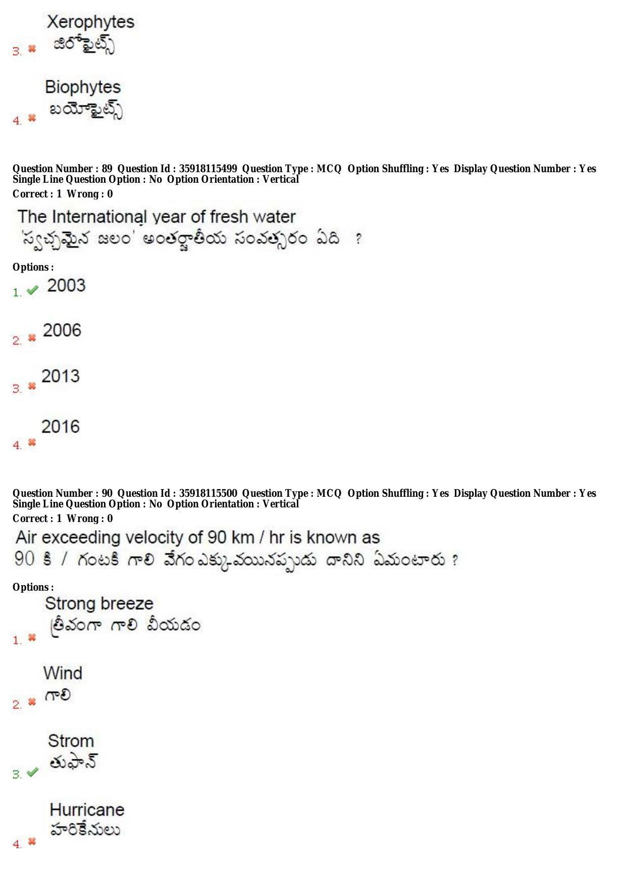 TS CPGET 2018 M.Ed. (Shift 3) Question Paper with Answer Key - Page 45