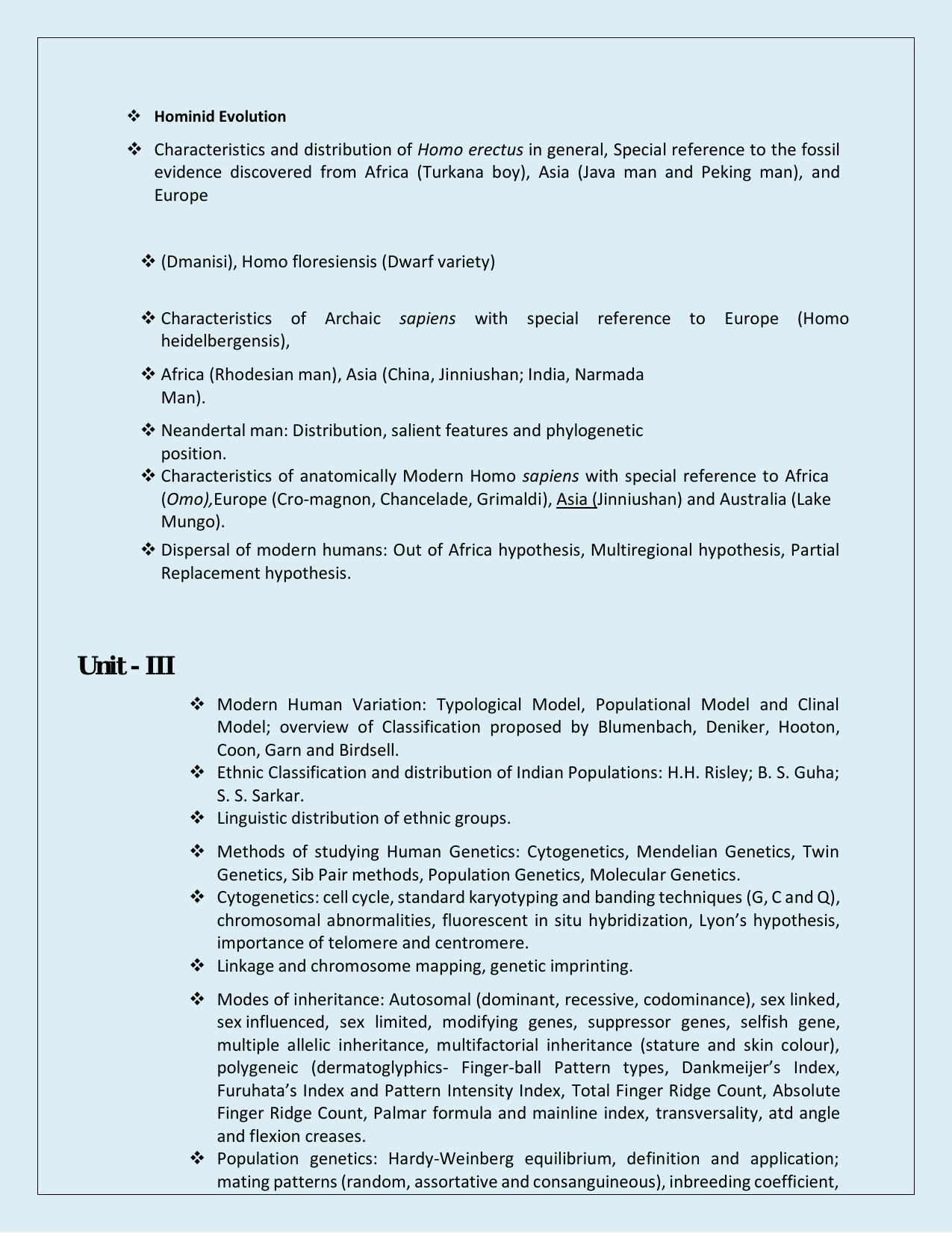 NTA PhD Entrance Exam Anthropology Syllabus - Page 2