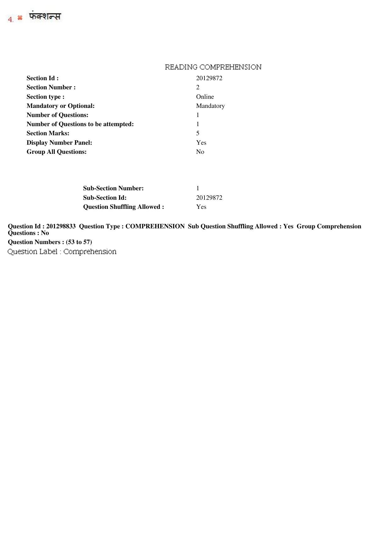 MP CPCT 22 Dec 2018 CPCT Question Paper Shift 1 - Page 35