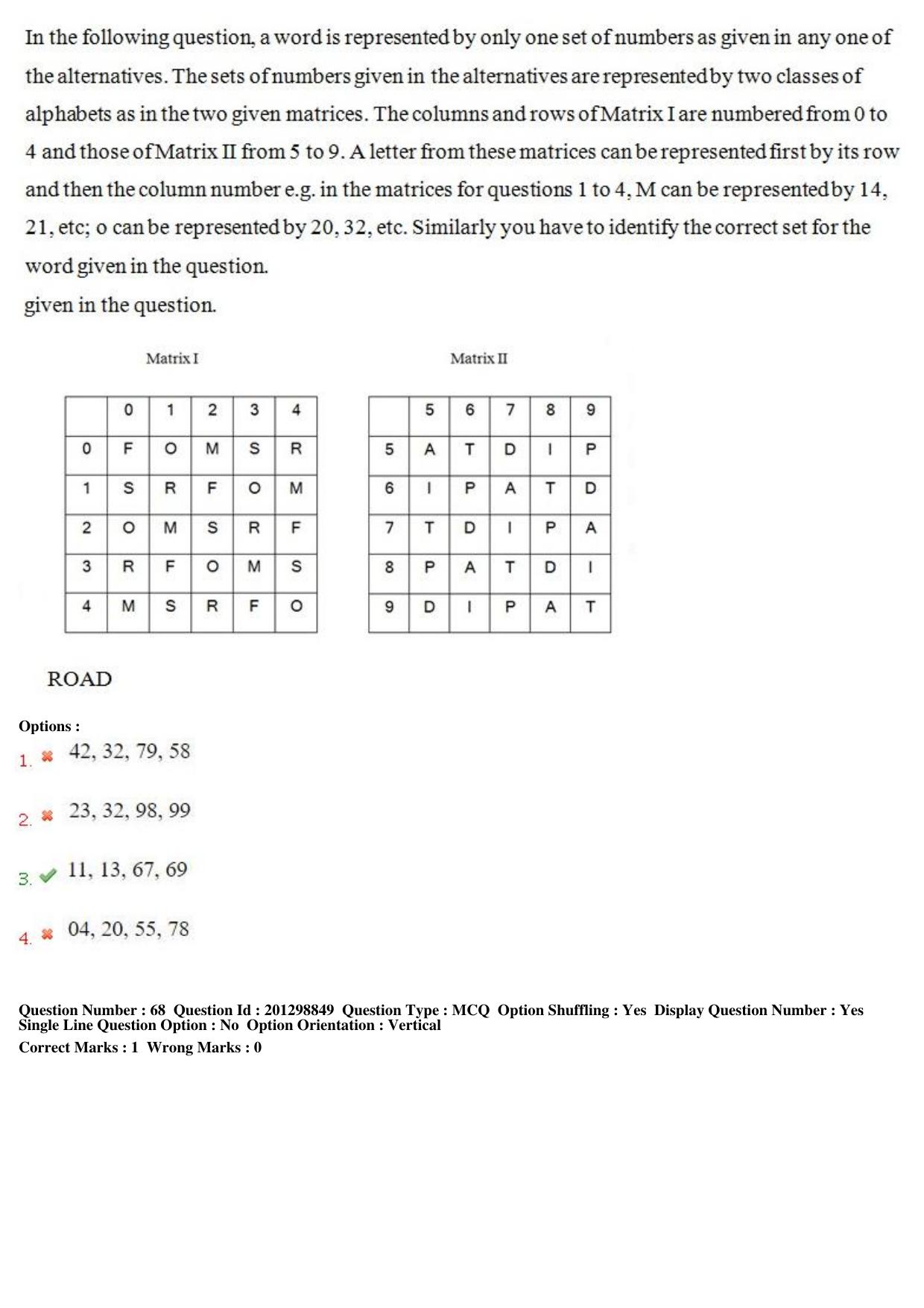 MP CPCT 22 Dec 2018 CPCT Question Paper Shift 1 - Page 50