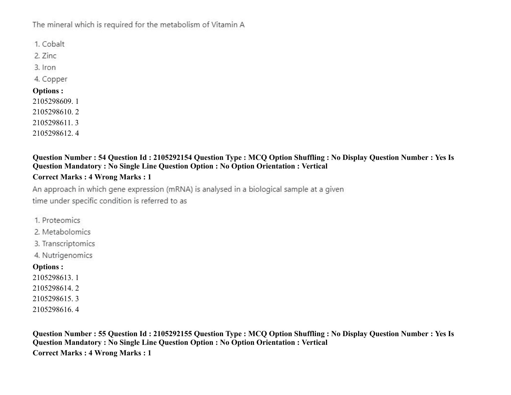 ICAR AIEEA PG 2020 FISHERIES SCIENCES Question Paper - Page 29