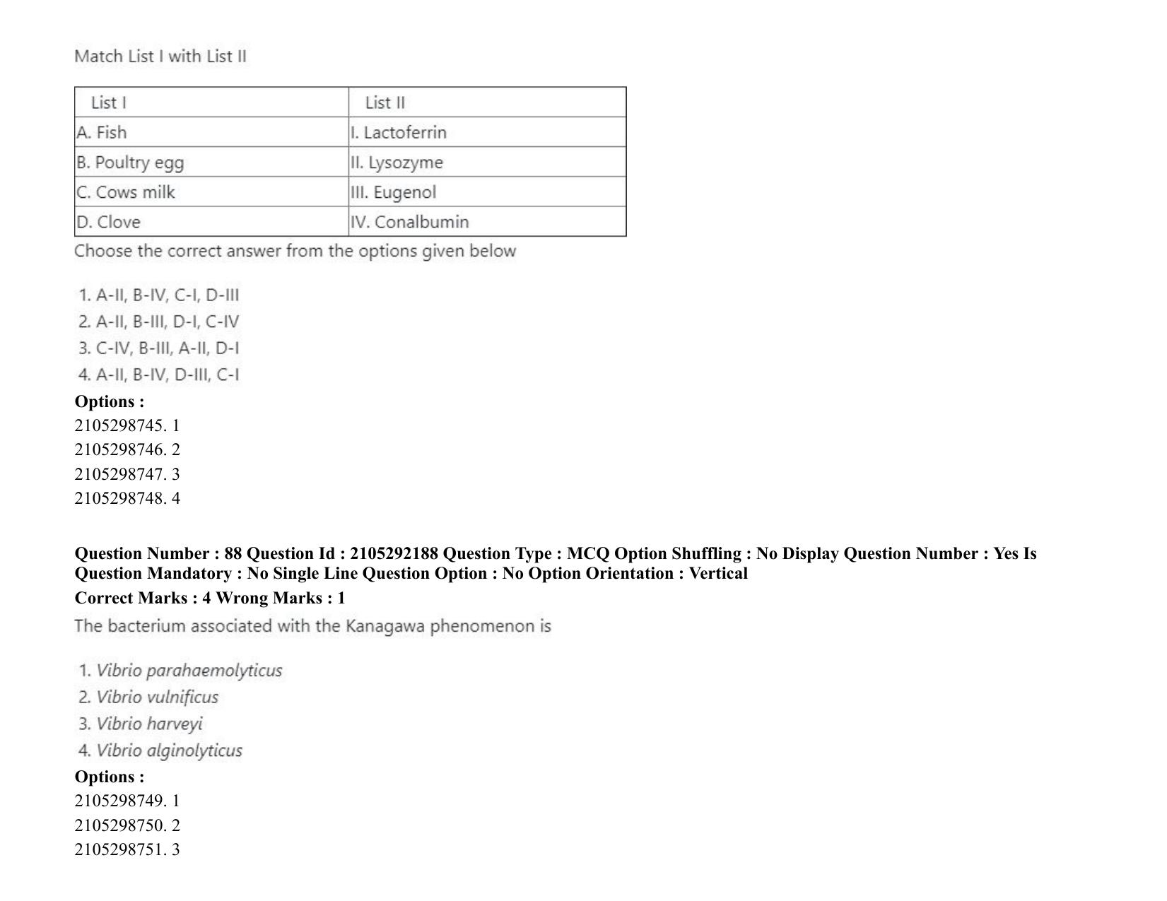 ICAR AIEEA PG 2020 FISHERIES SCIENCES Question Paper - Page 46