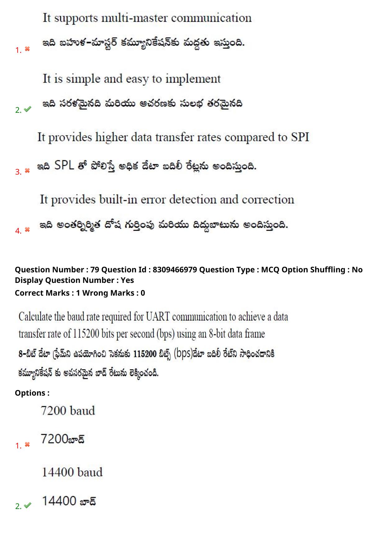 APPGCET 2024 Electronics Paper with Answer Key - Page 62