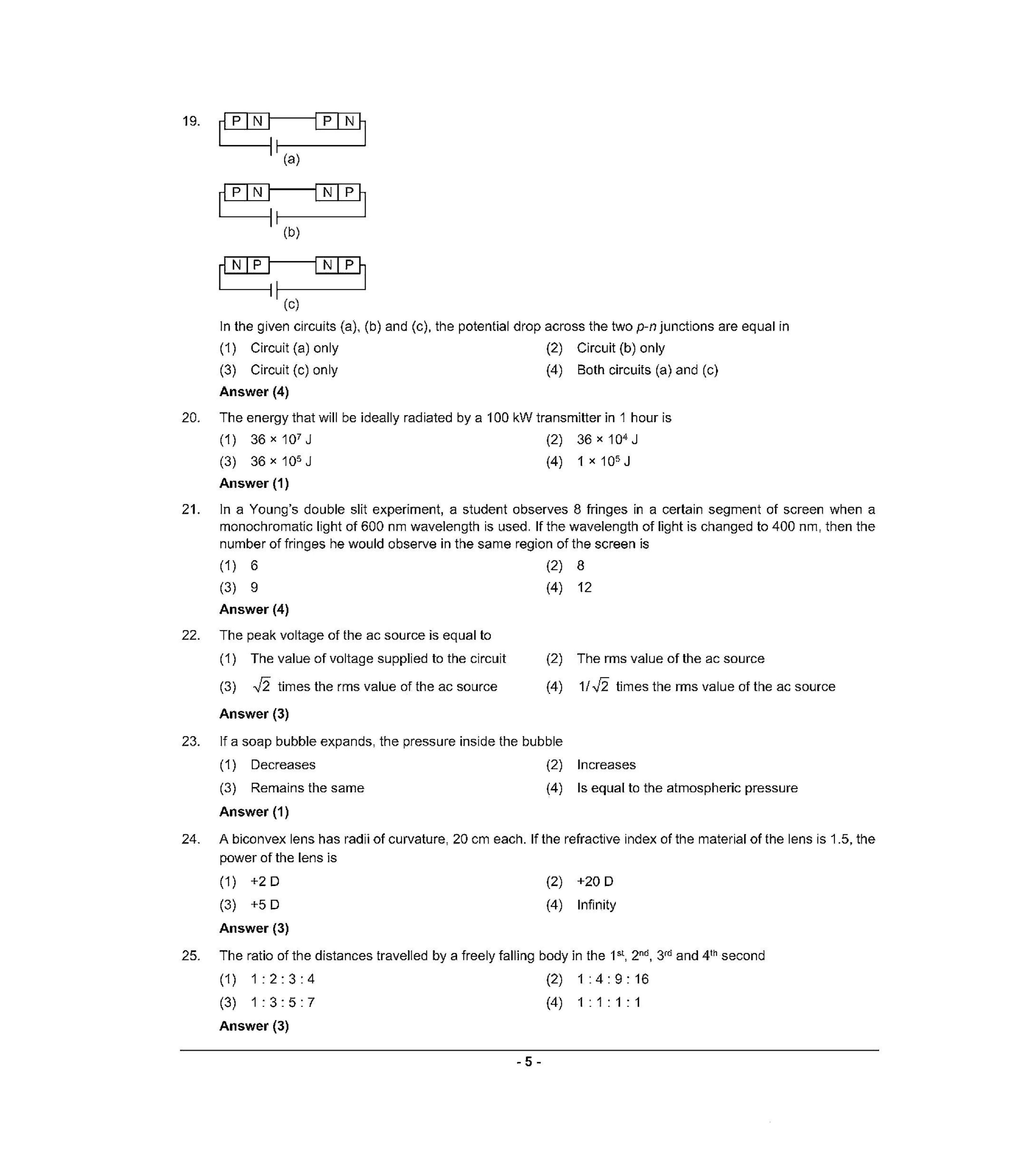 NEET Q3 2022 Question Paper - Page 4