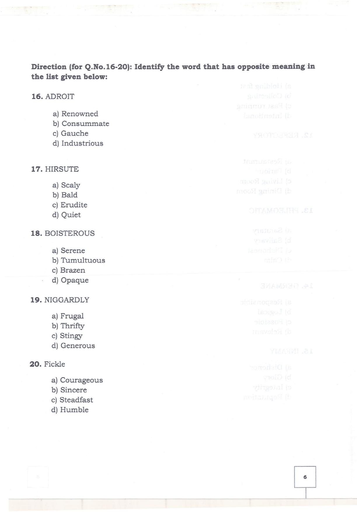 KMAT Question Papers - June 2019 - Page 4