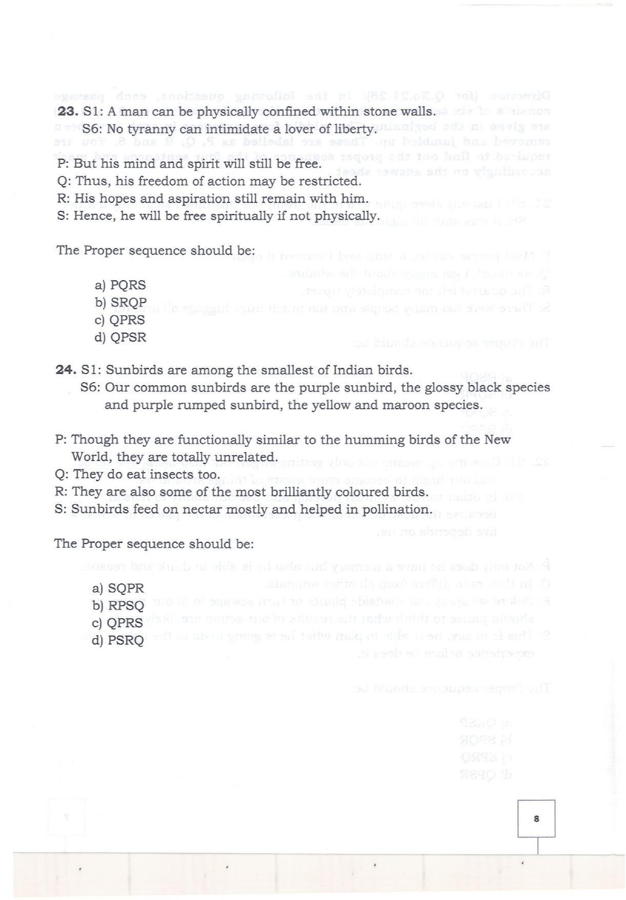 KMAT Question Papers - June 2019 - Page 6