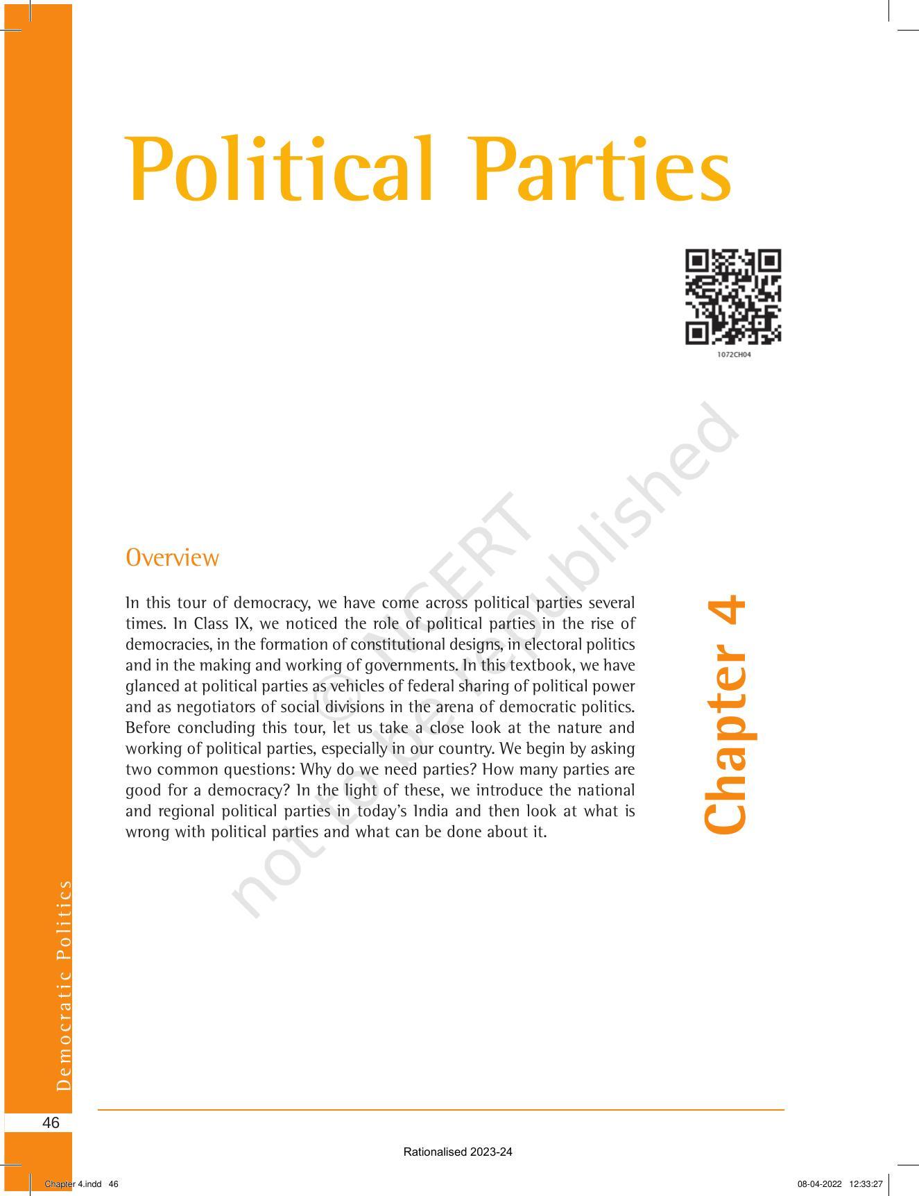 NCERT Book for Class 10 Political Science Chapter 4 Gender, Religion, and Caste - Page 1