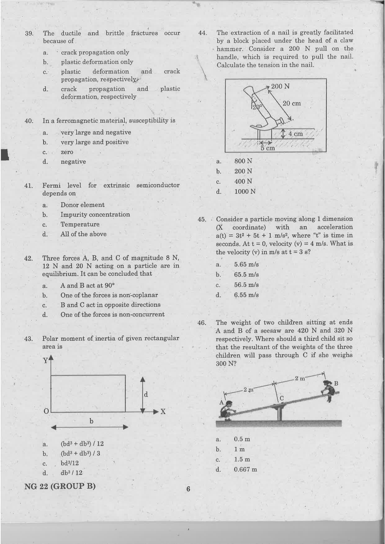 TANCET M.E / M.TECH/ M.ARCH / M.PLAN (GROUP B) 2022 Question Papers - Page 6