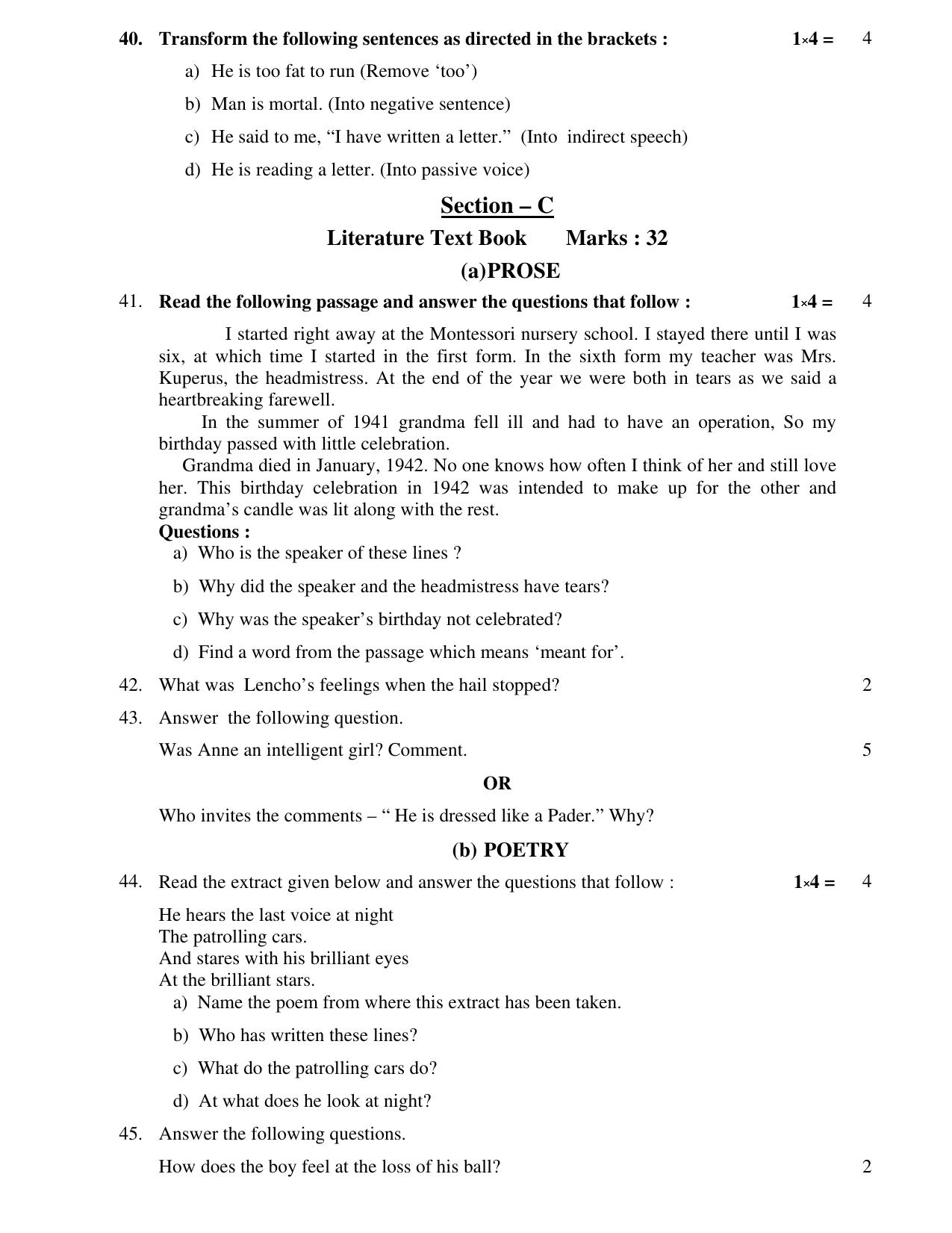 JAC Board Class 10th 2021 (All Subject) Model Paper SET - 1 - Page 12